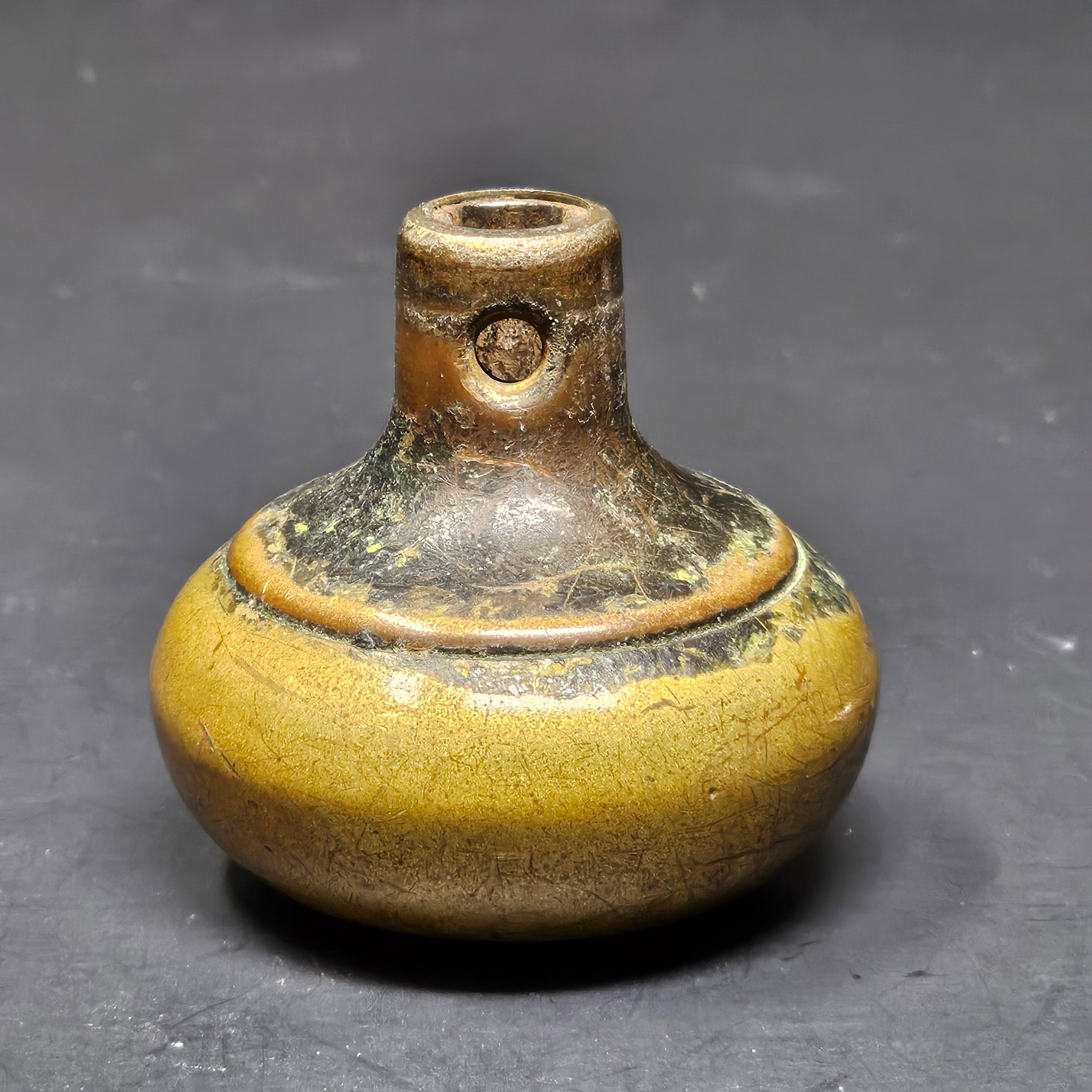 Antique Single Door Knob Solid Brass