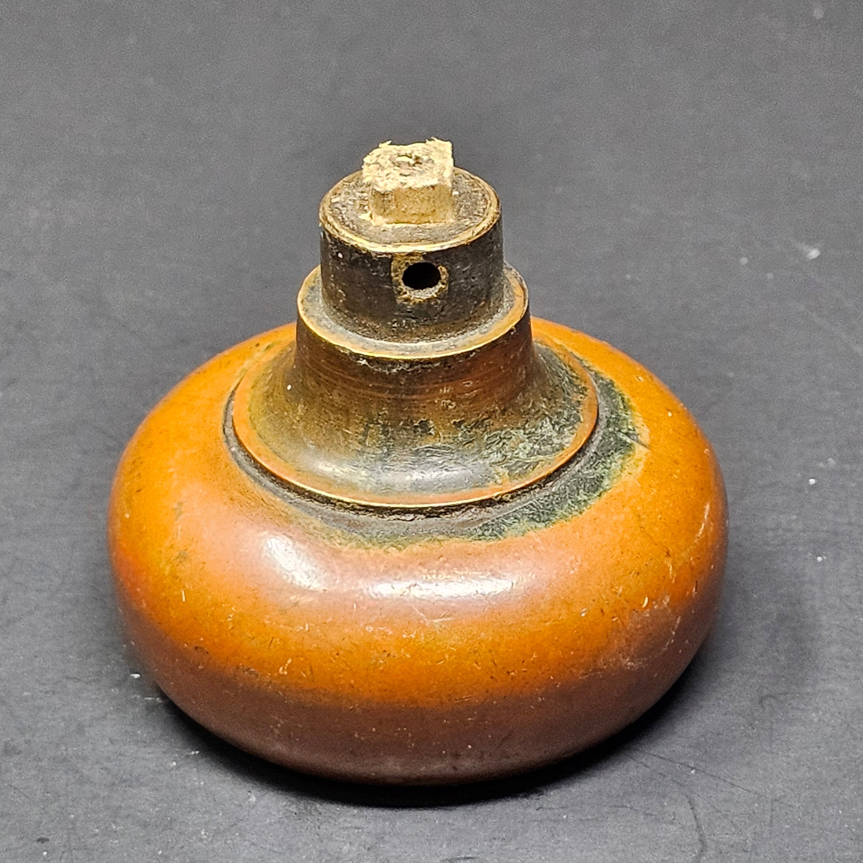 Antique Single Door Knob Solid Brass