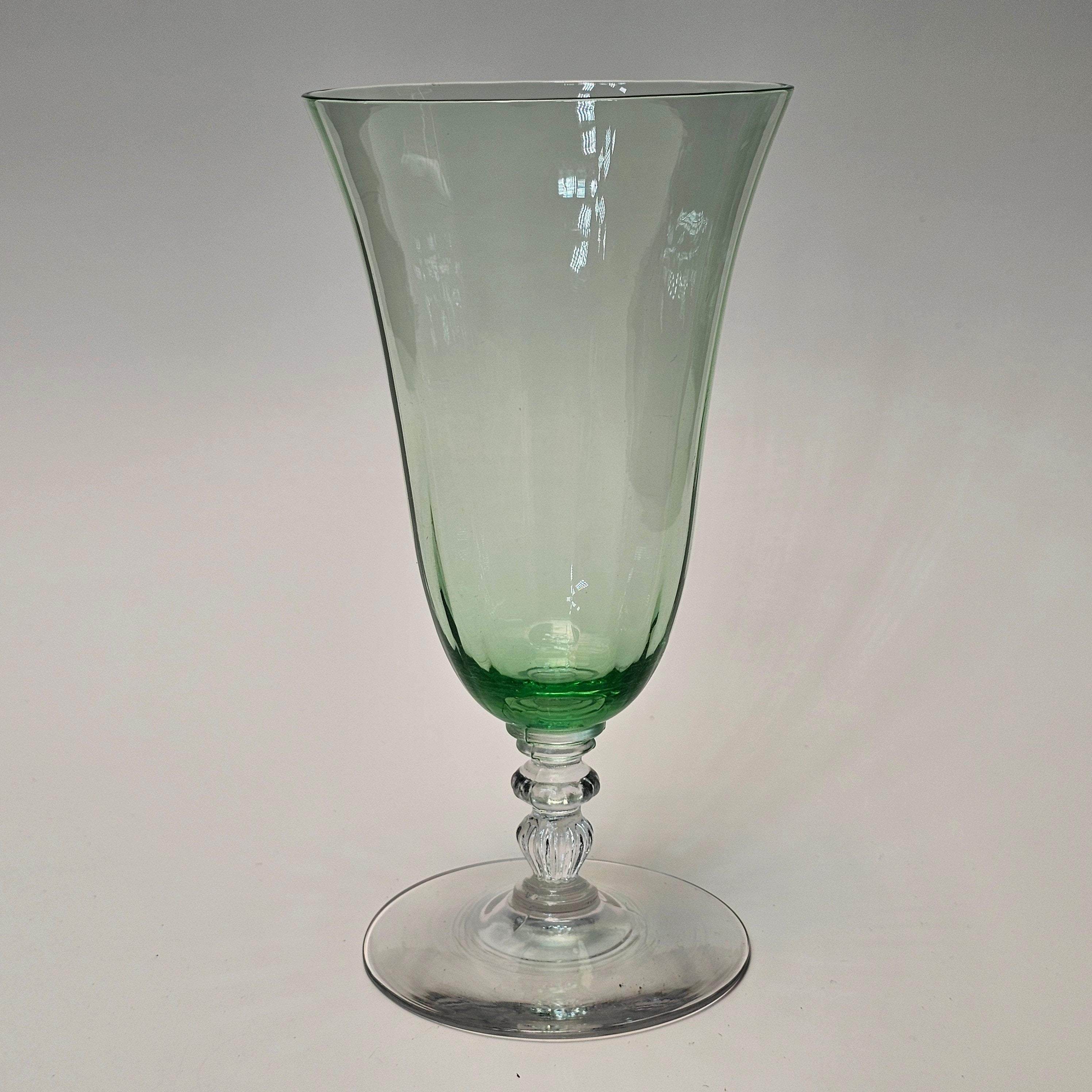 Huntington Glass X101 Green Iced Tea 6.5" H