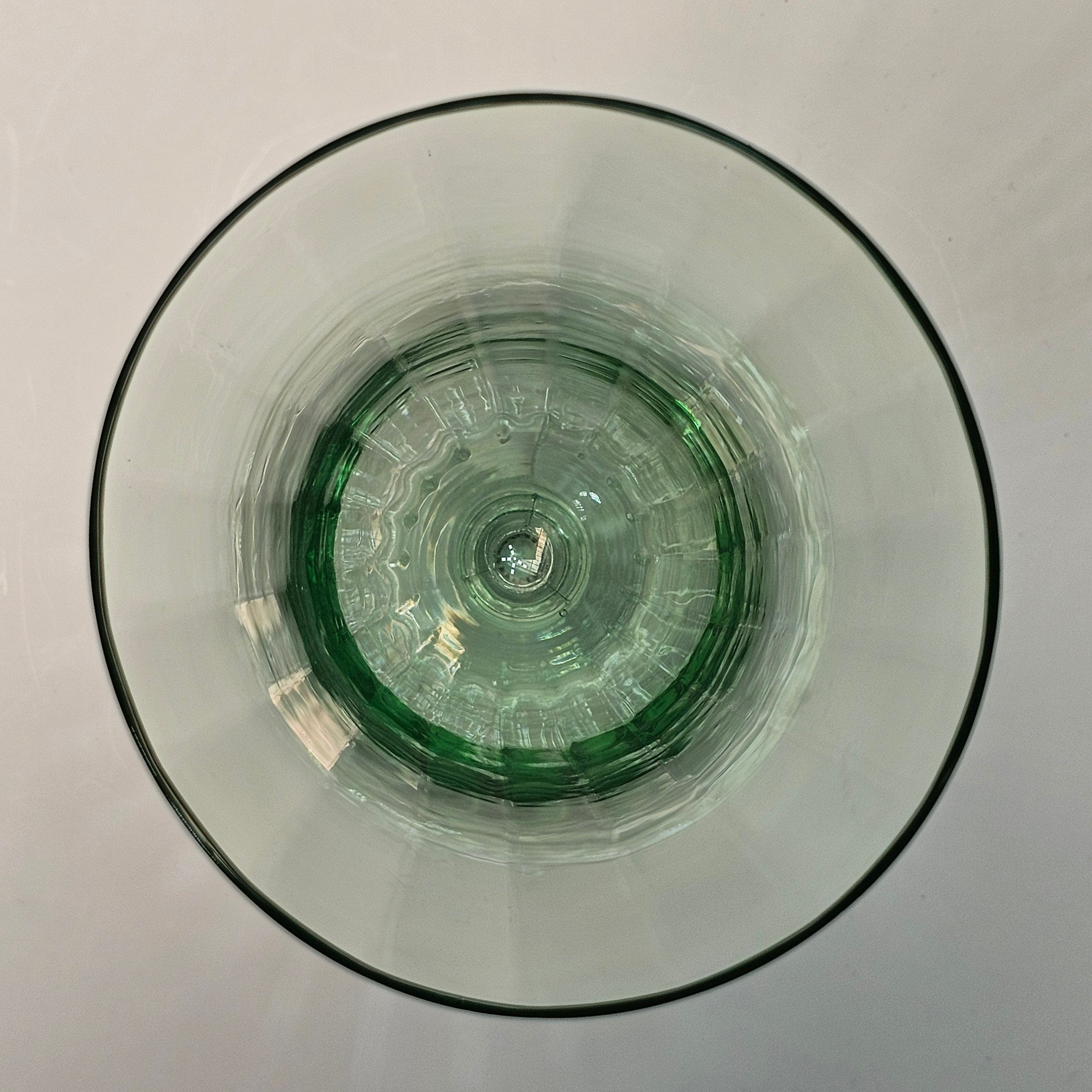 Huntington Glass X101 Green Iced Tea 6.5" H