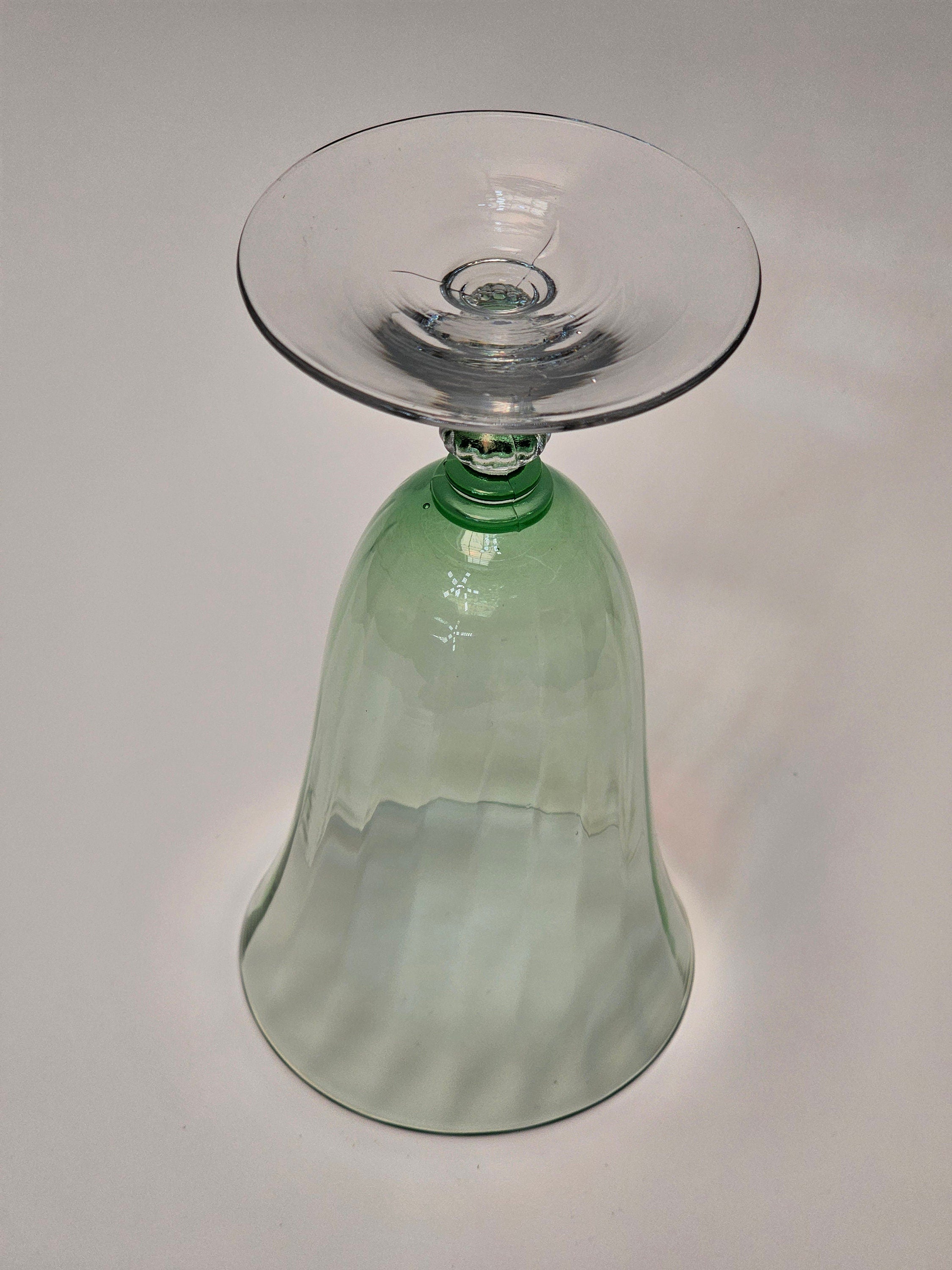 Huntington Glass X101 Green Iced Tea 6.5" H