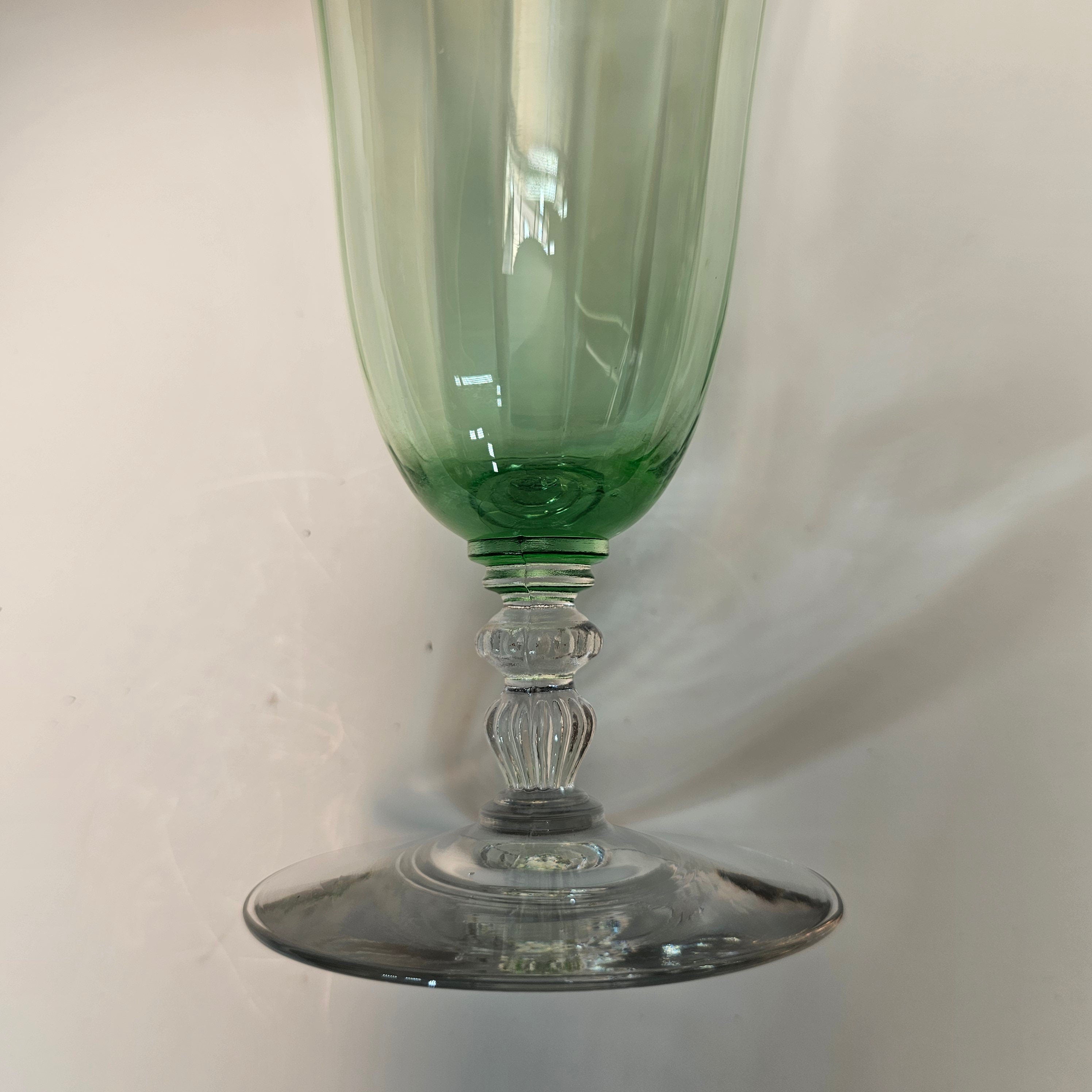 Huntington Glass X101 Green Iced Tea 6.5" H