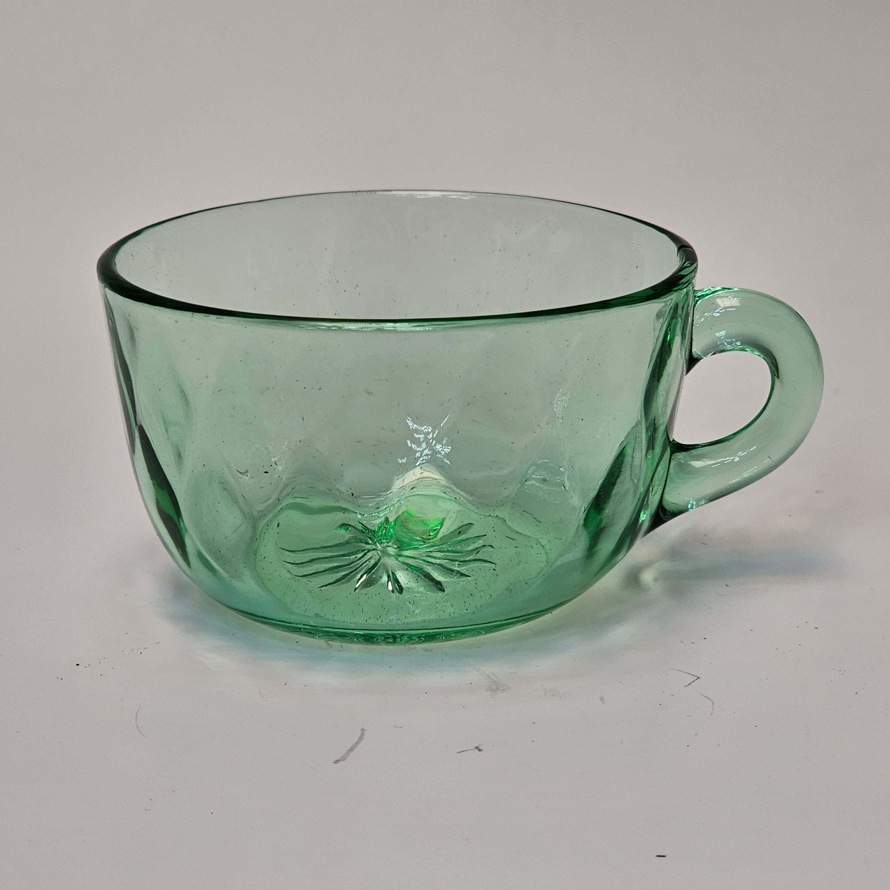 Heisey Yeoman Moongleam Green Punch Cup