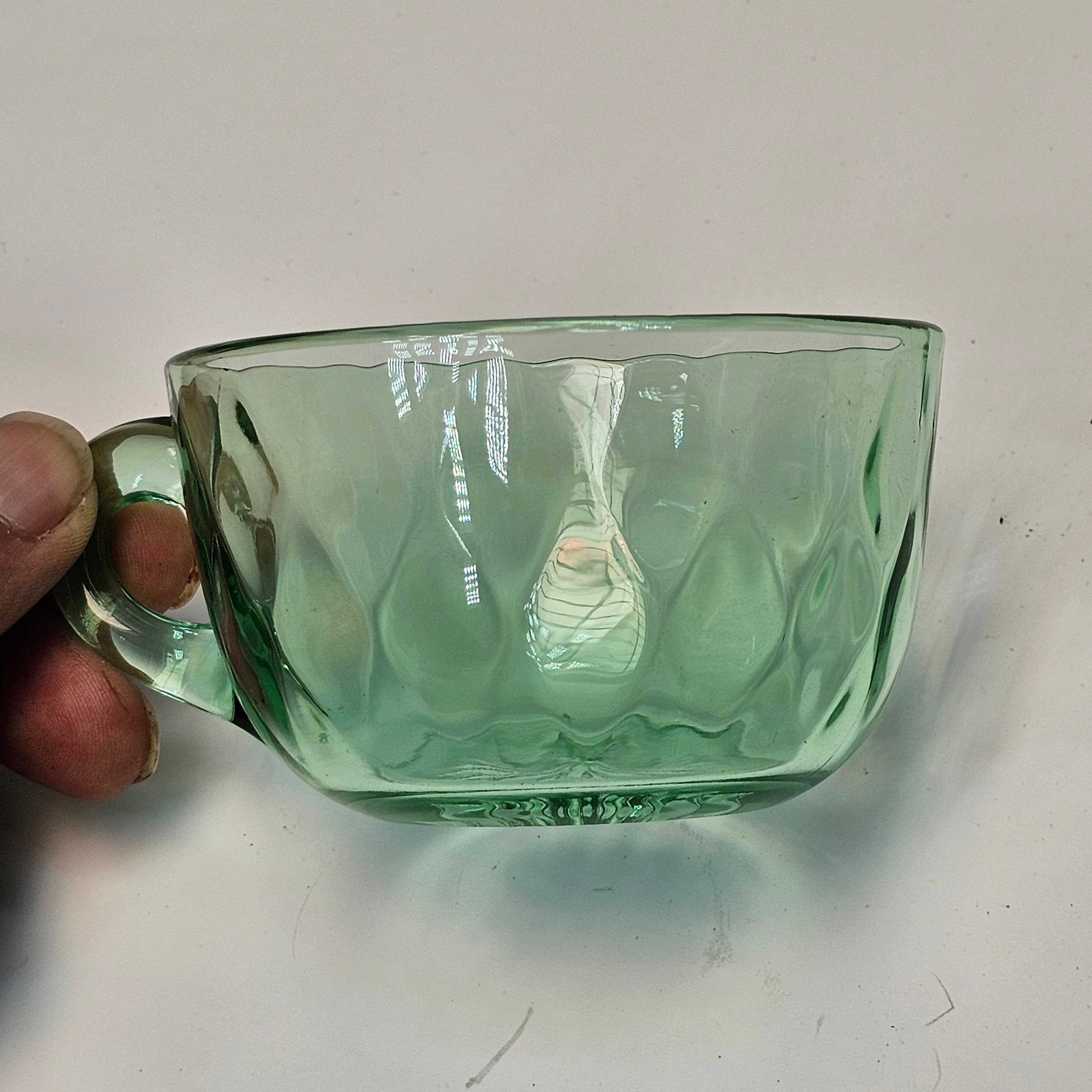 Heisey Yeoman Moongleam Green Punch Cup