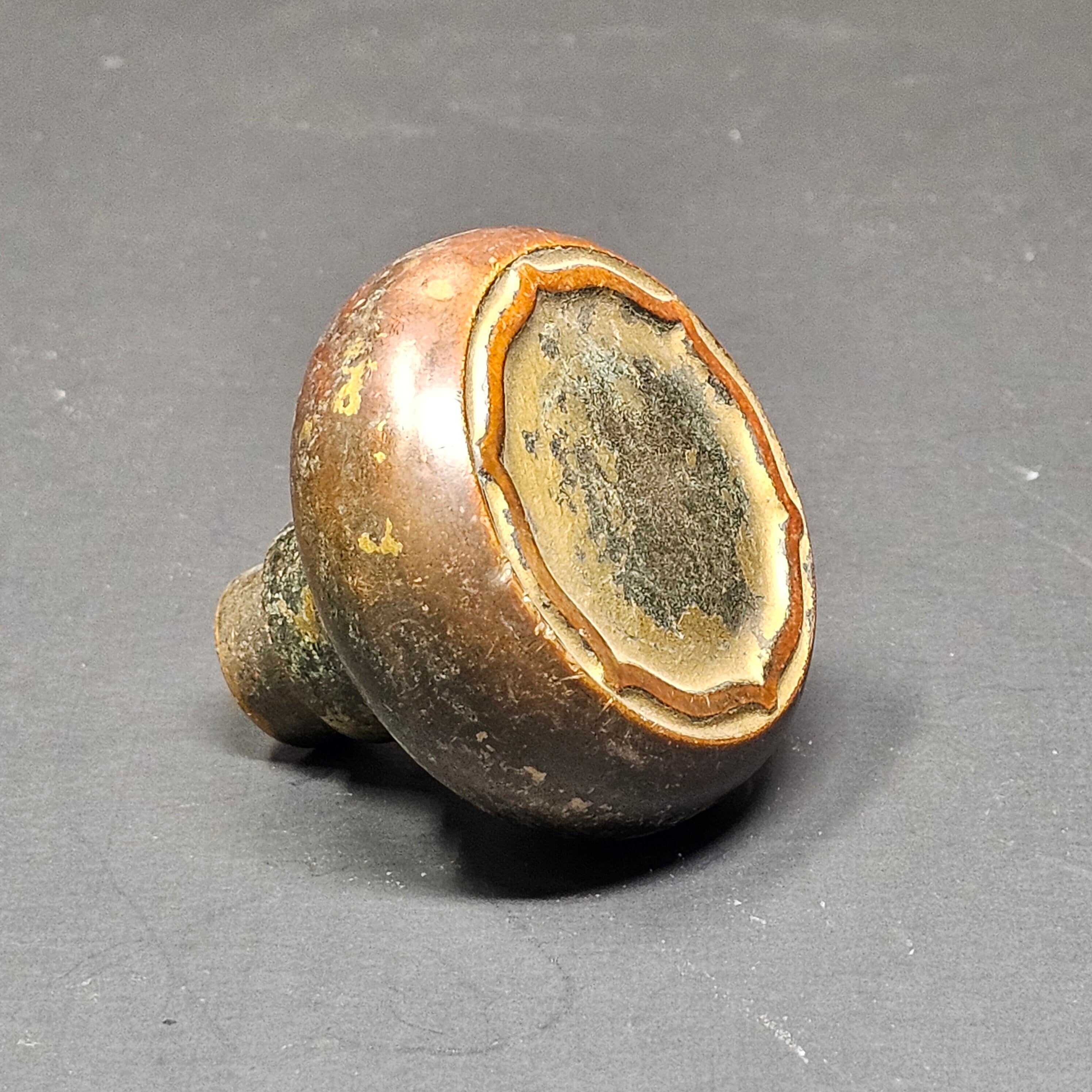 Antique Single Door Knob Solid Brass