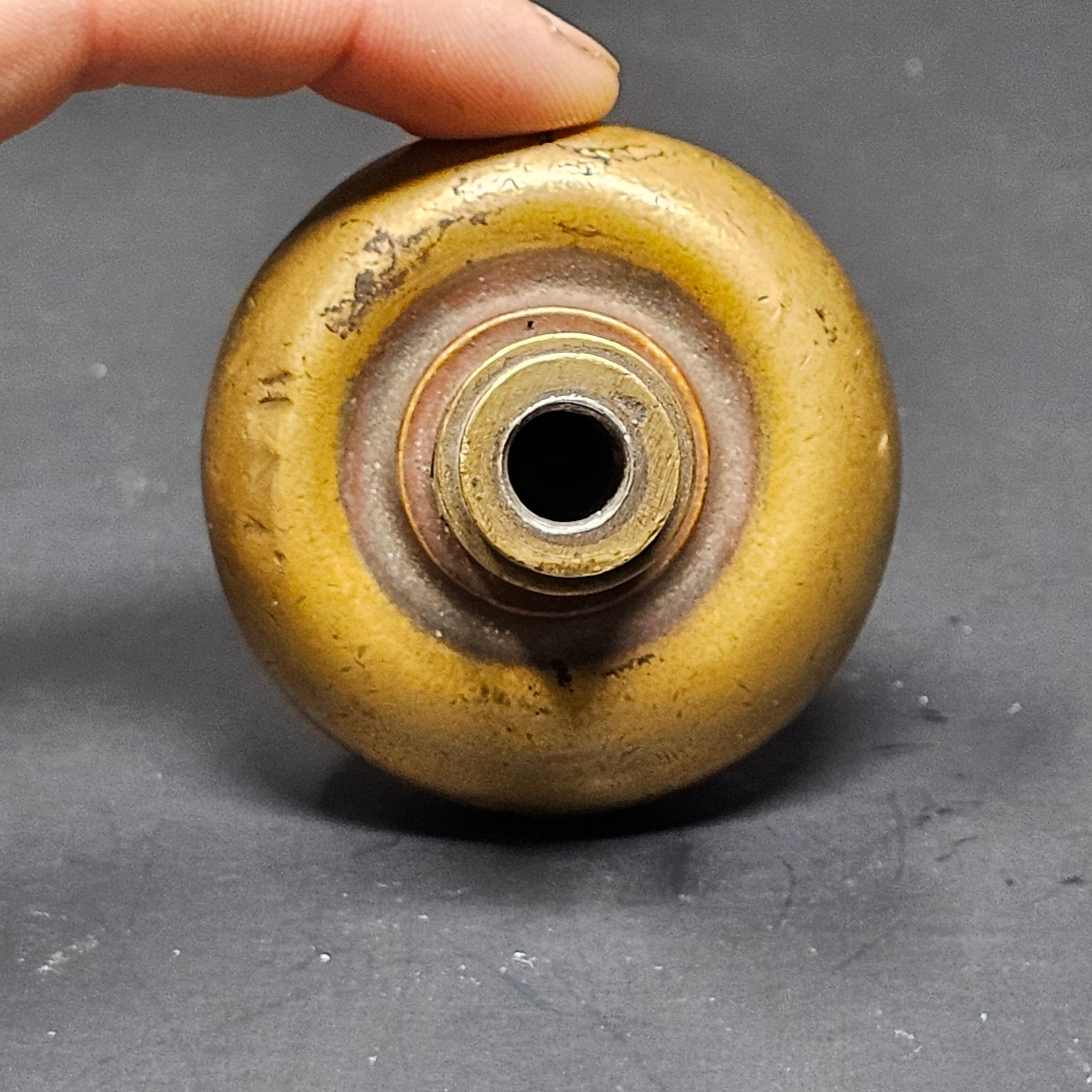 Antique Single Door Knob Solid Brass