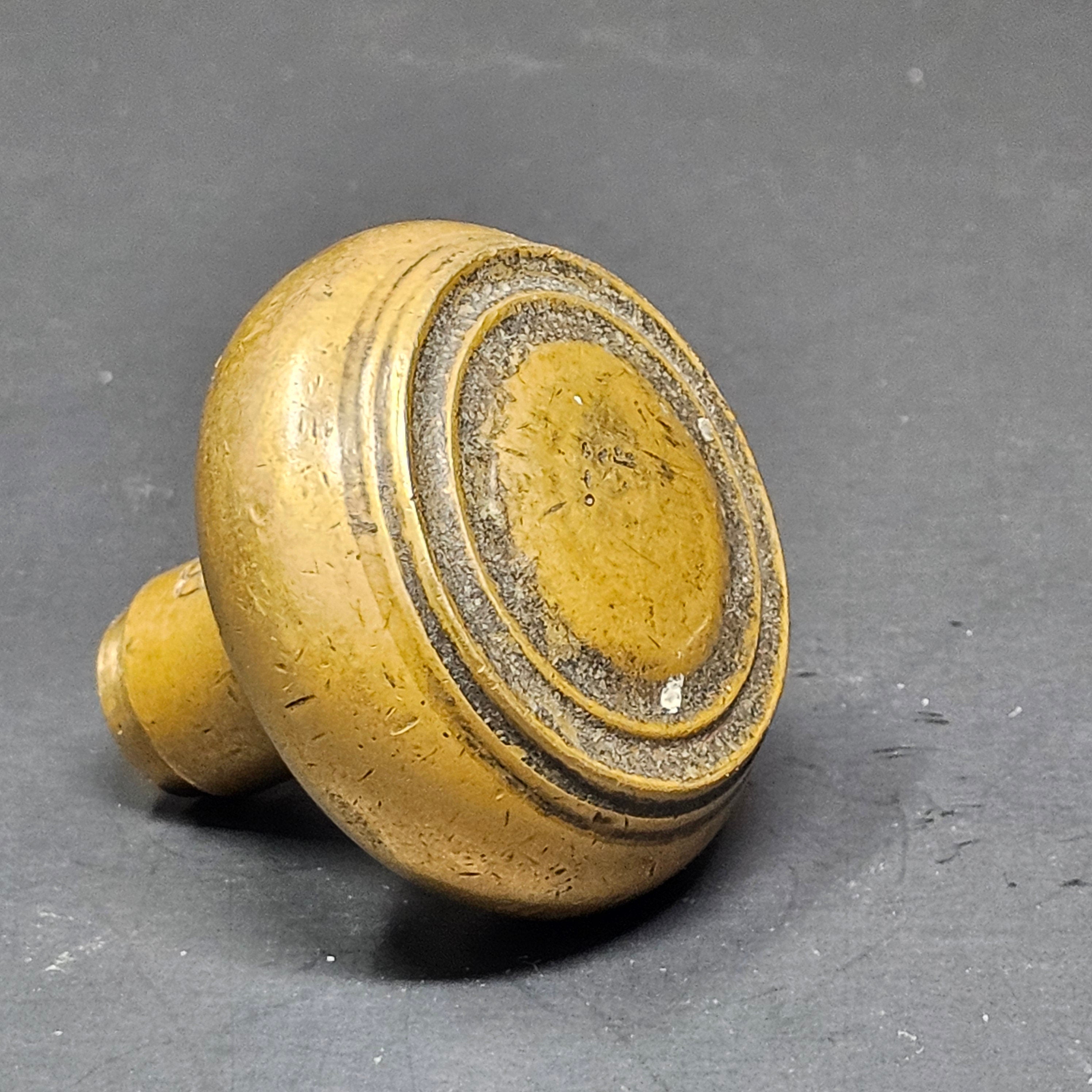 Antique Single Door Knob Solid Brass