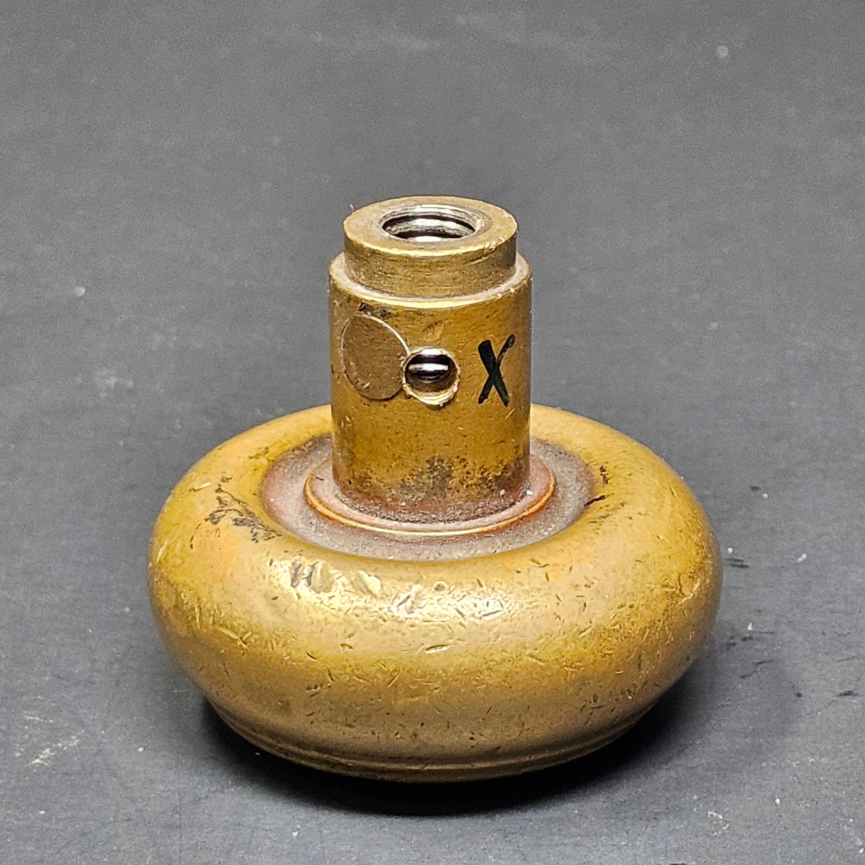 Antique Single Door Knob Solid Brass