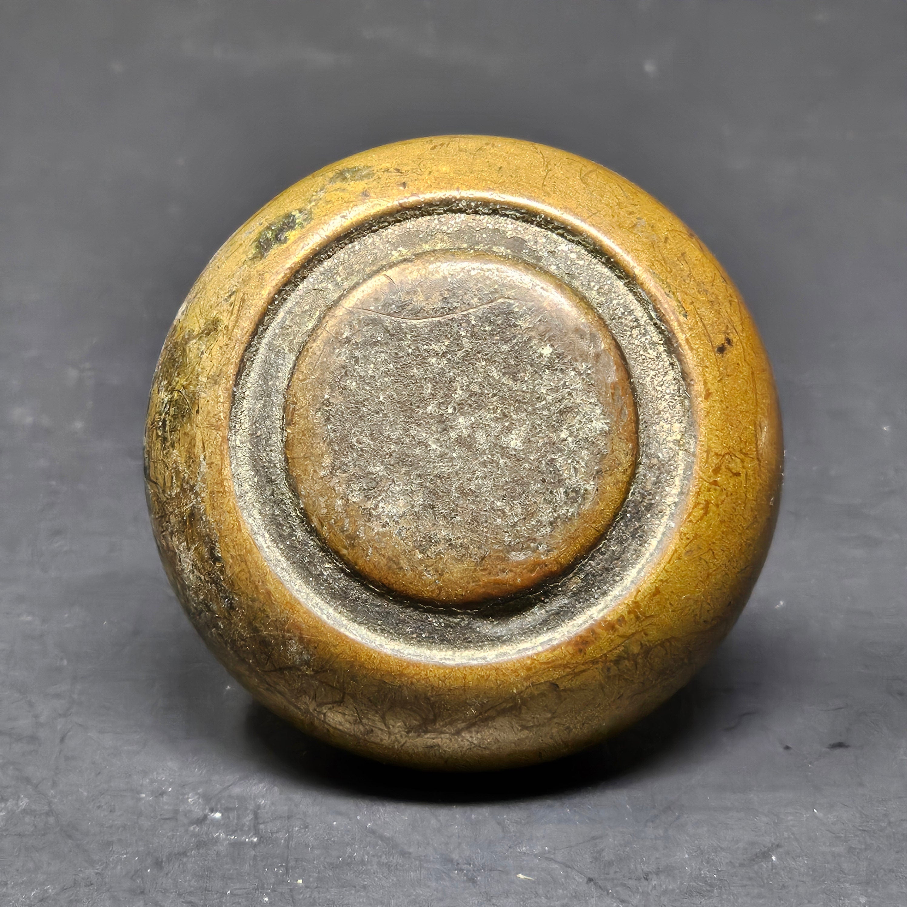 Antique Single Door Knob Solid Brass