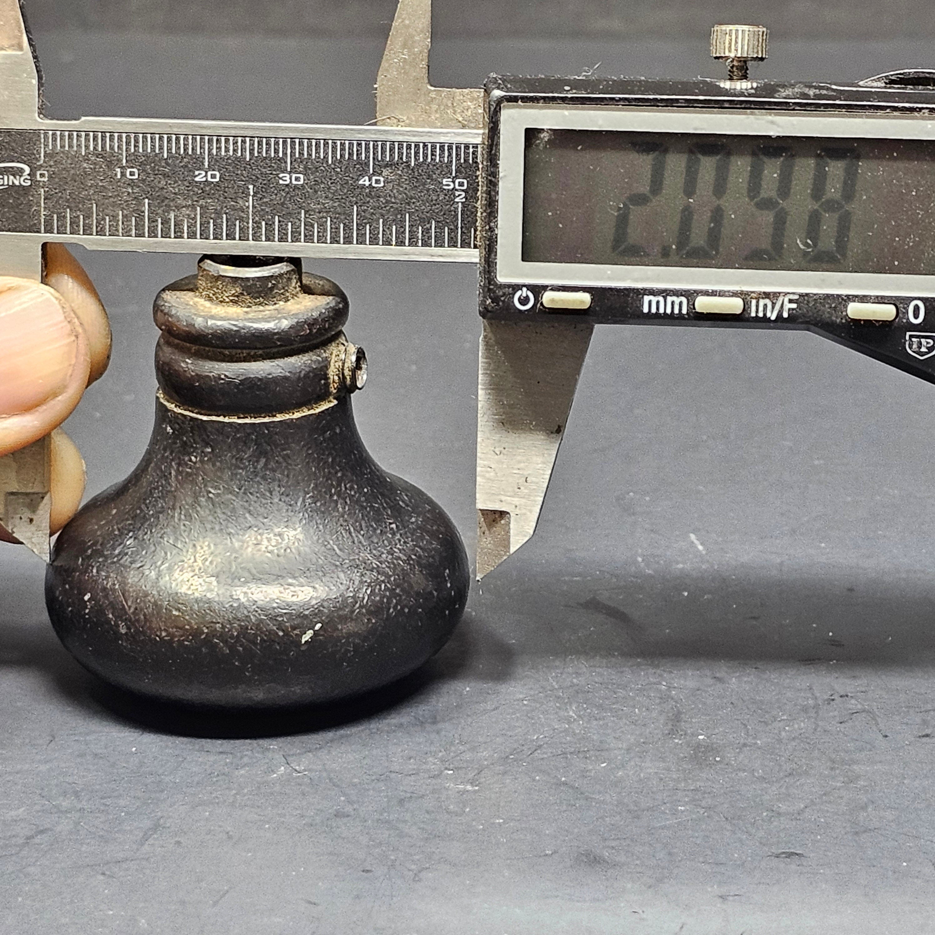 Antique Single Door Knob Solid Brass (1 lb.)