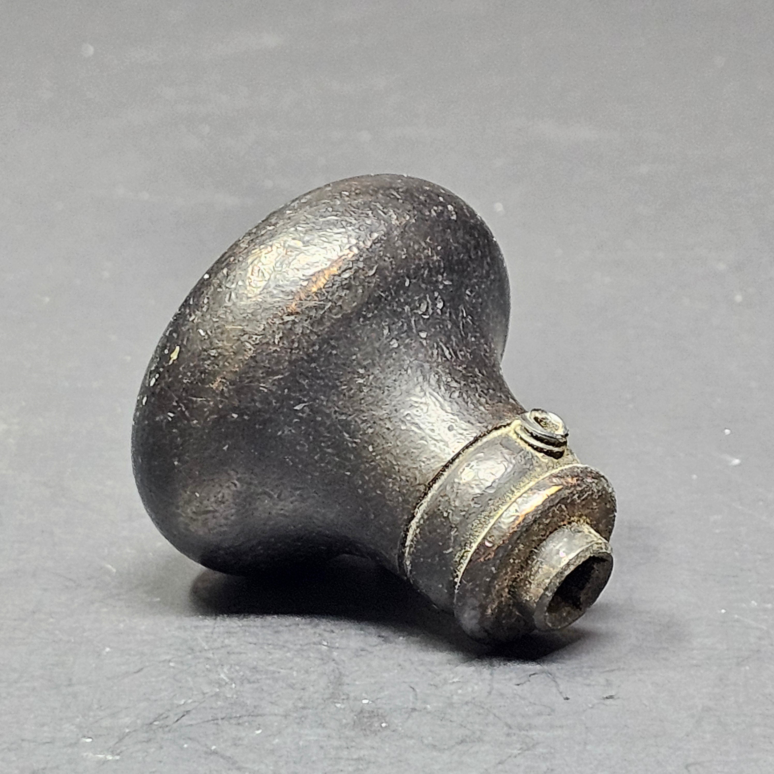 Antique Single Door Knob Solid Brass (1 lb.)