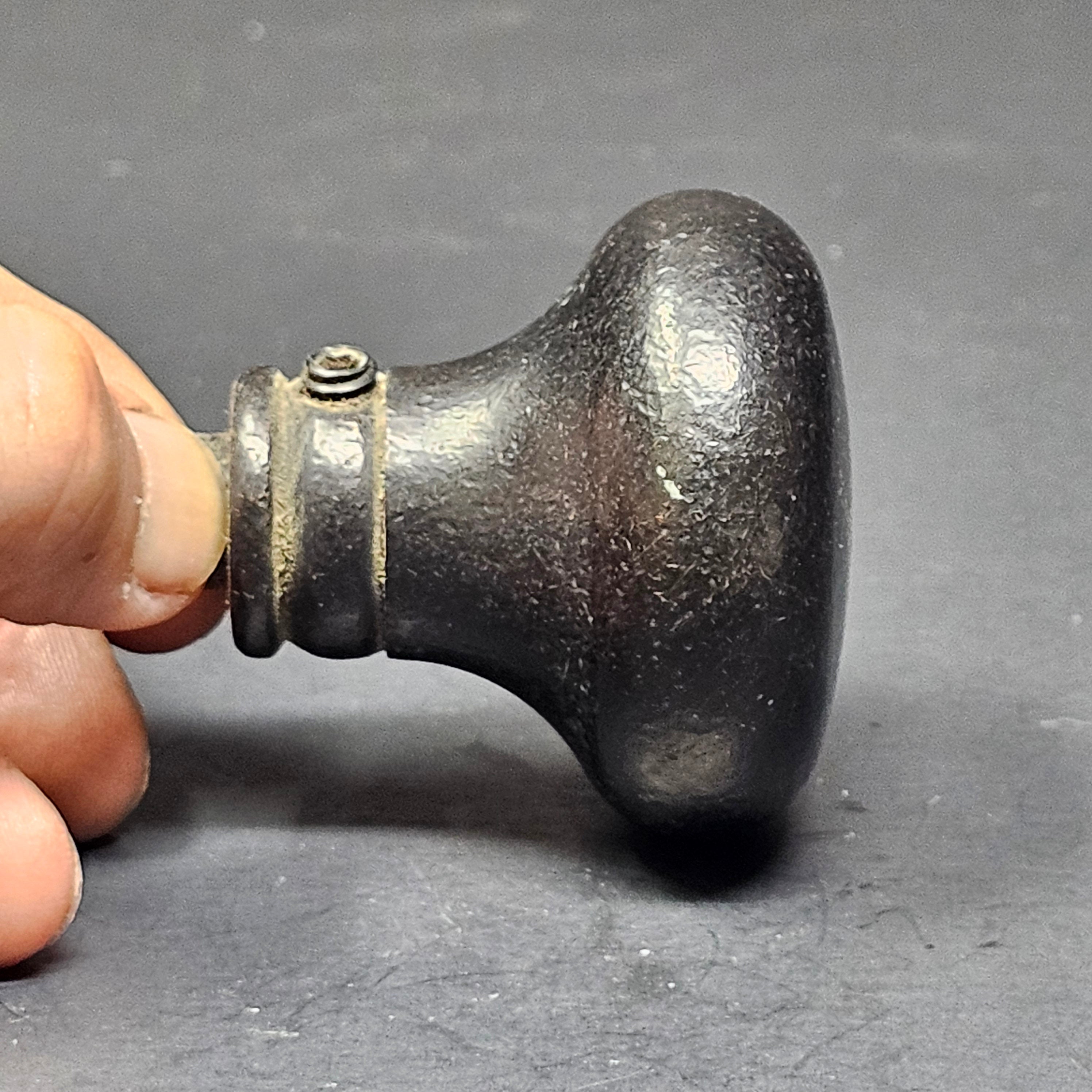 Antique Single Door Knob Solid Brass (1 lb.)