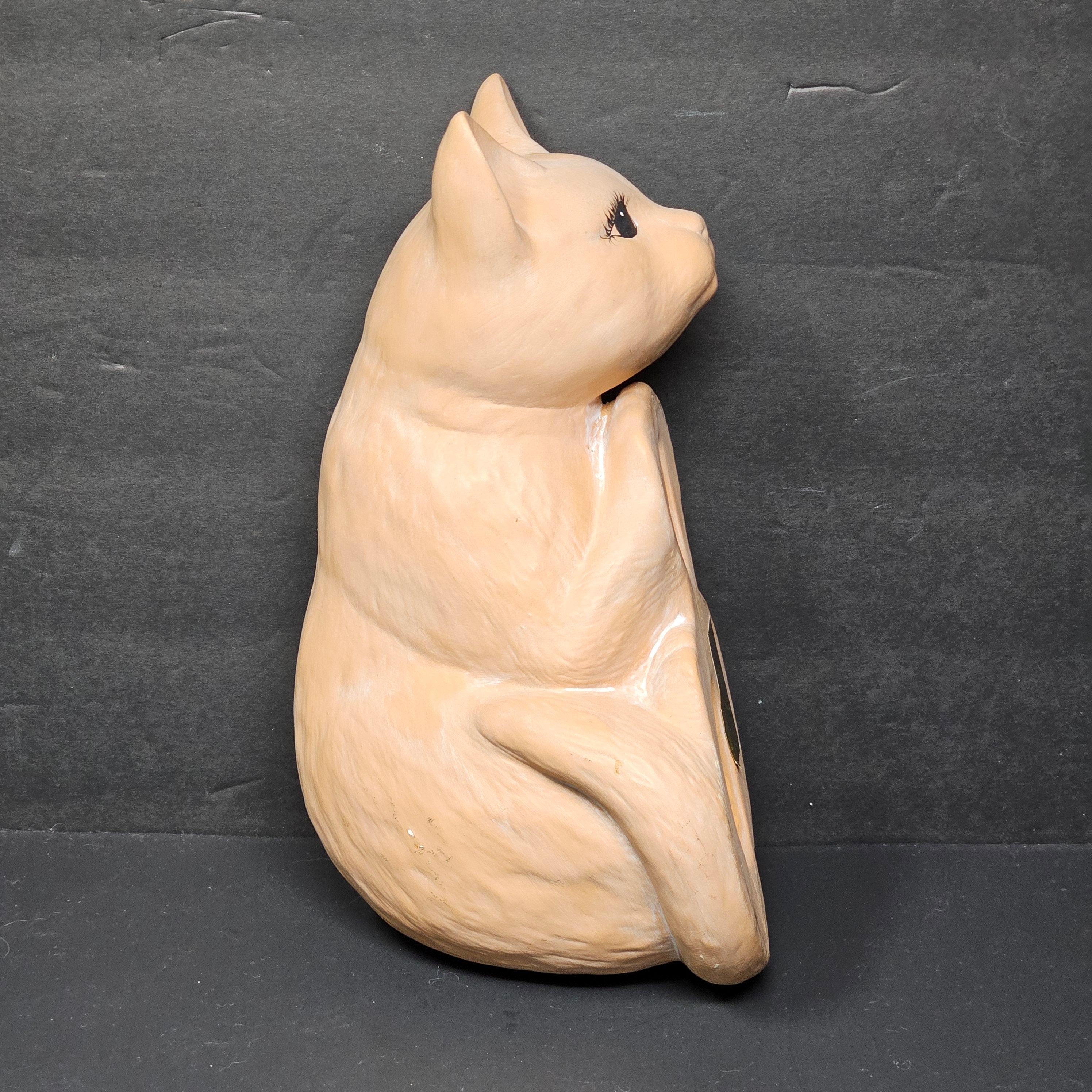Porcelain Cat Kitty Figurine Vintage By Konopa Ceramics Oregon