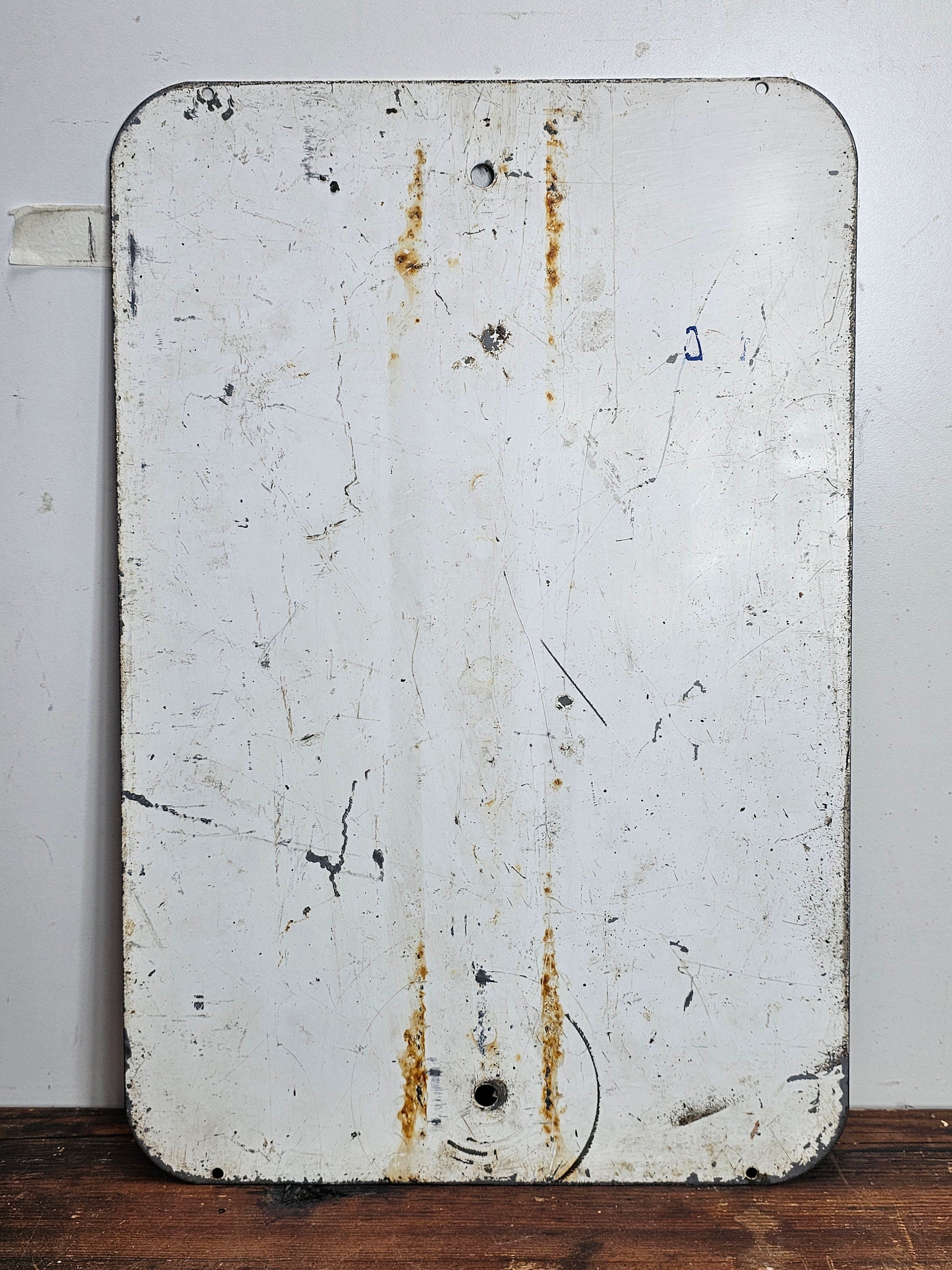 Vintage Faculty Staff Steel Parking Sign 3 Lb. 12" x 18"