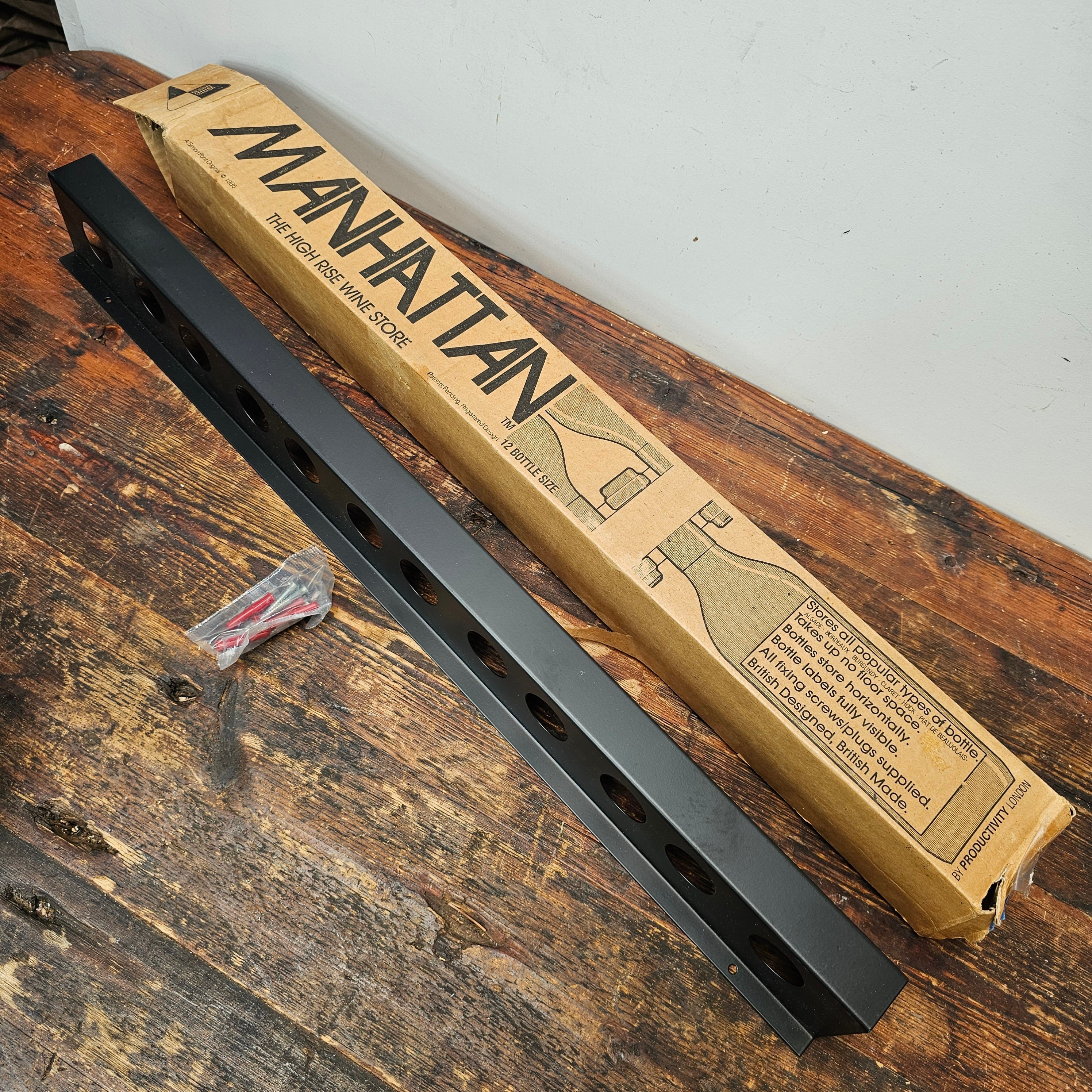 Vintage Simon Pont for Productivity London 12 Bottle Wine Holder 1980's NOS