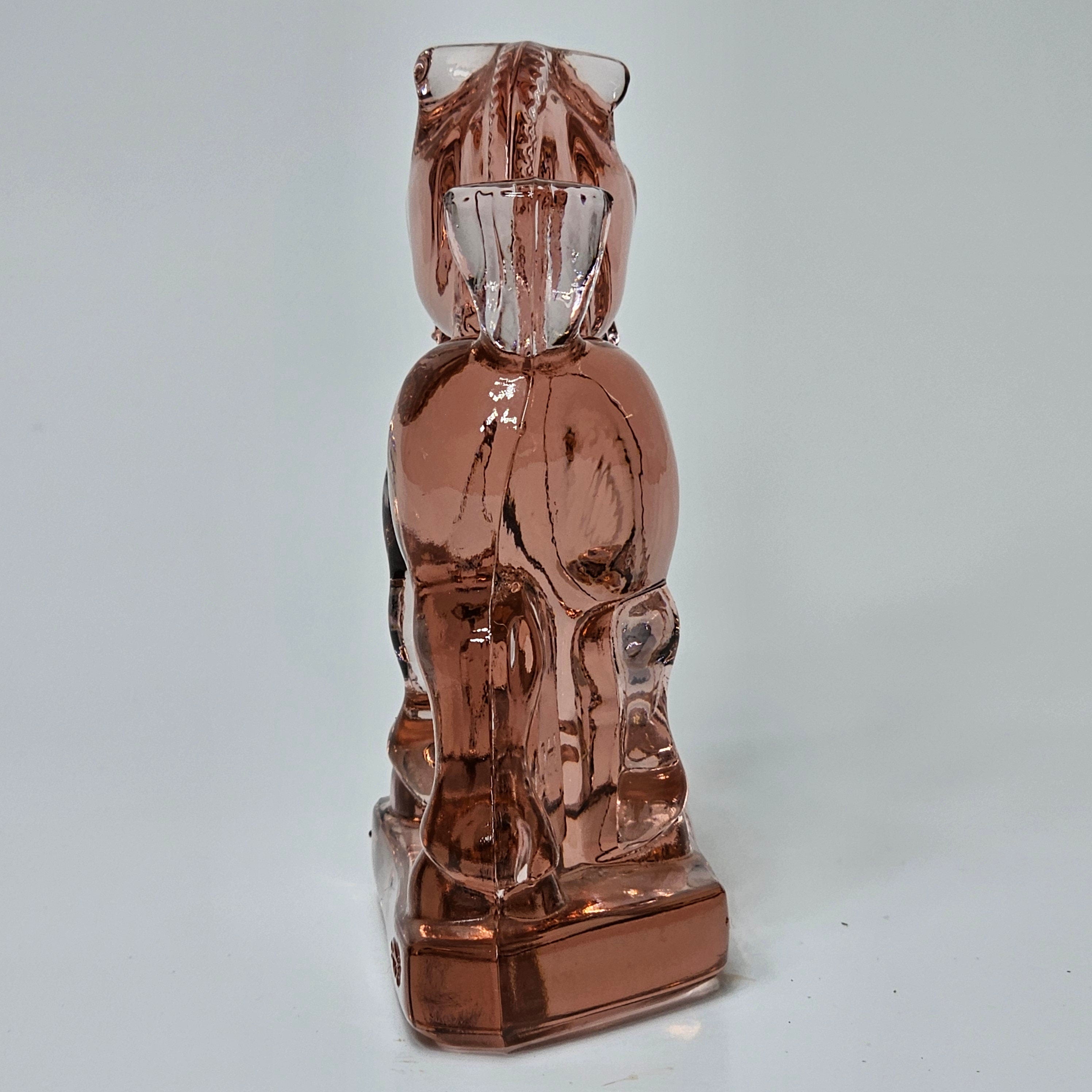 1978 Heisey HCA Oscar Sparky Plug Horse Pink