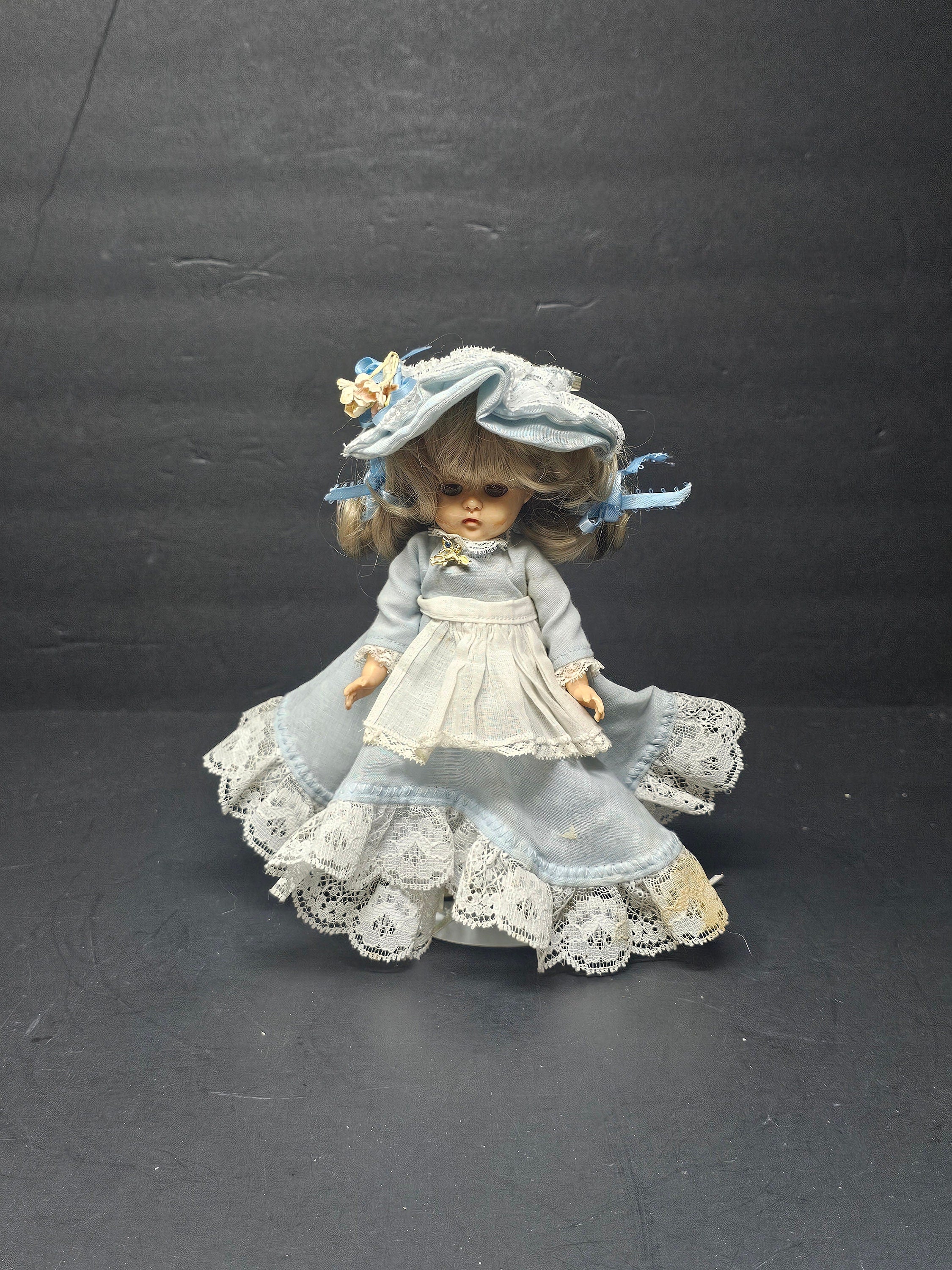 Vintage Virga Doll In Marlene Peterson Dress 8"