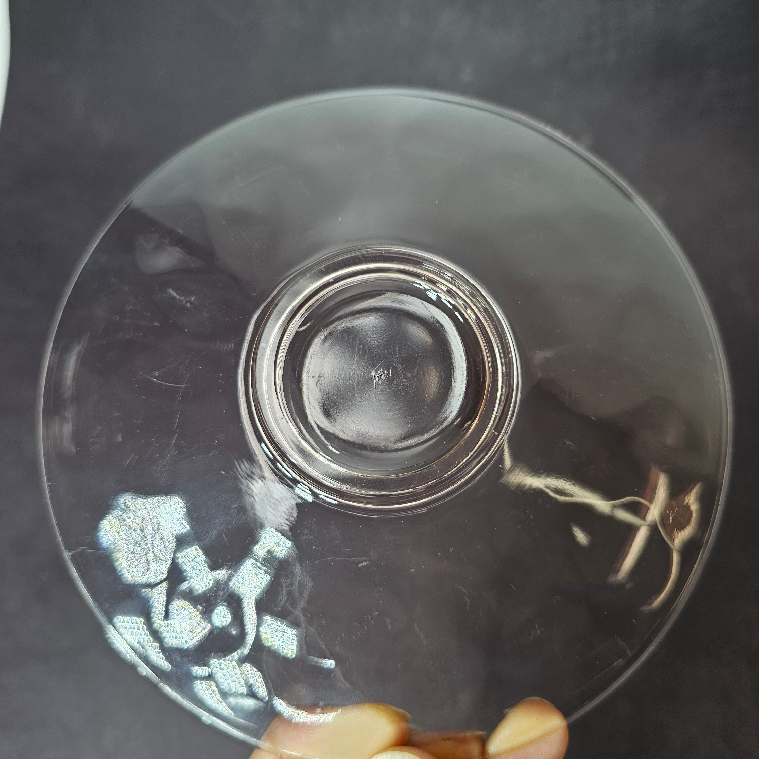 Heisey Yeoman Flamingo Pink Cup & Saucer Set (A)