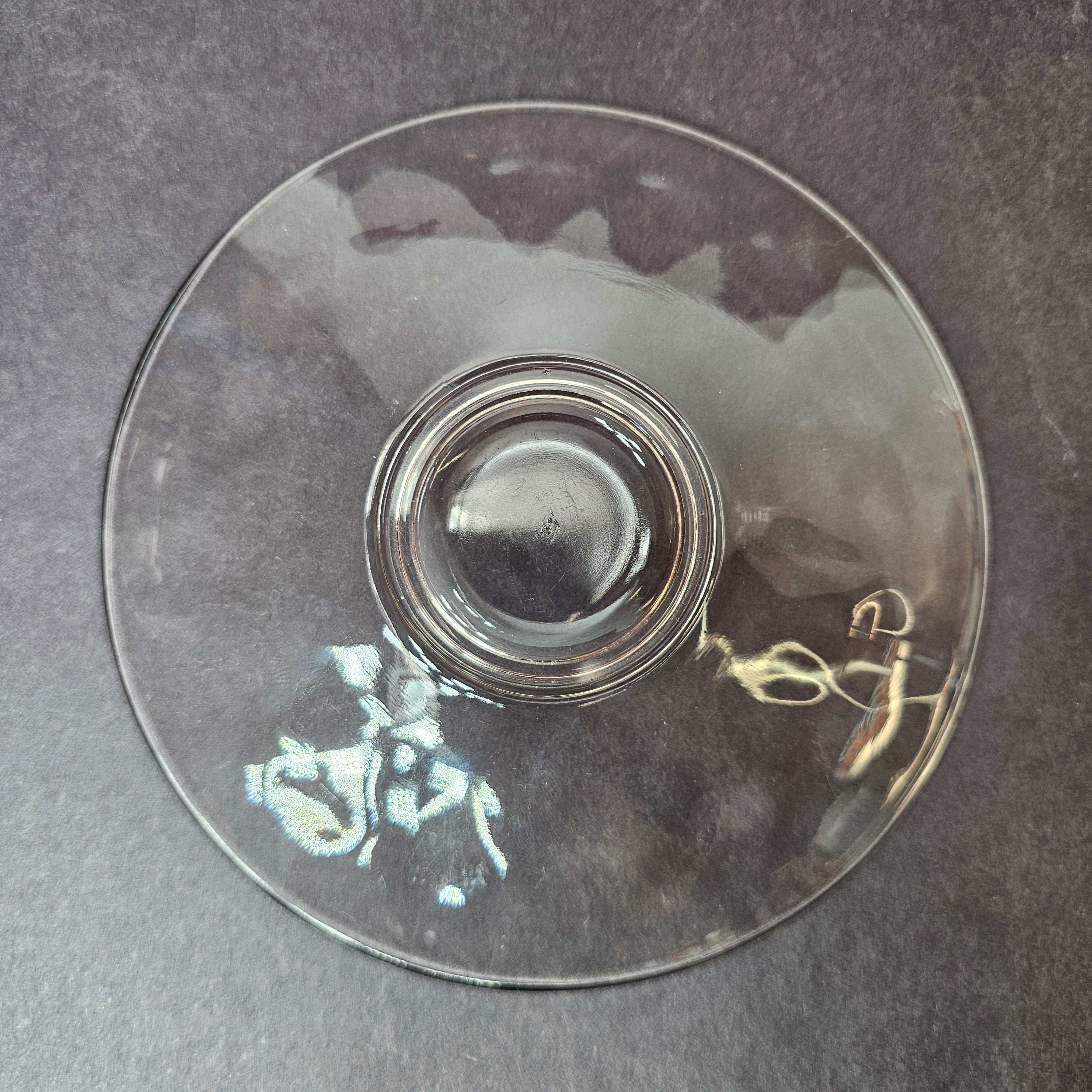 Heisey Yeoman Flamingo Pink Cup & Saucer Set (A)