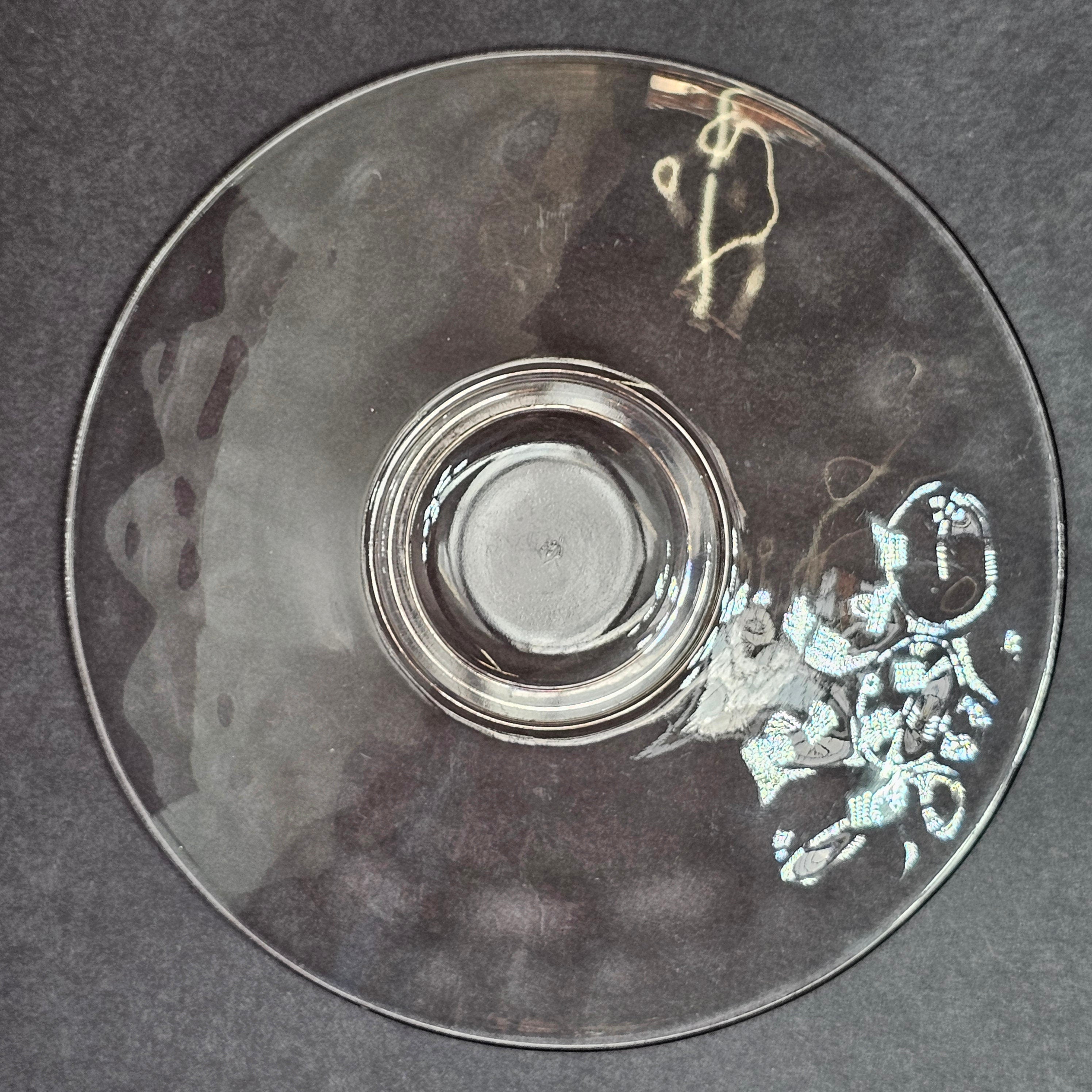 Heisey Yeoman Flamingo Pink Cup & Saucer Set (B)