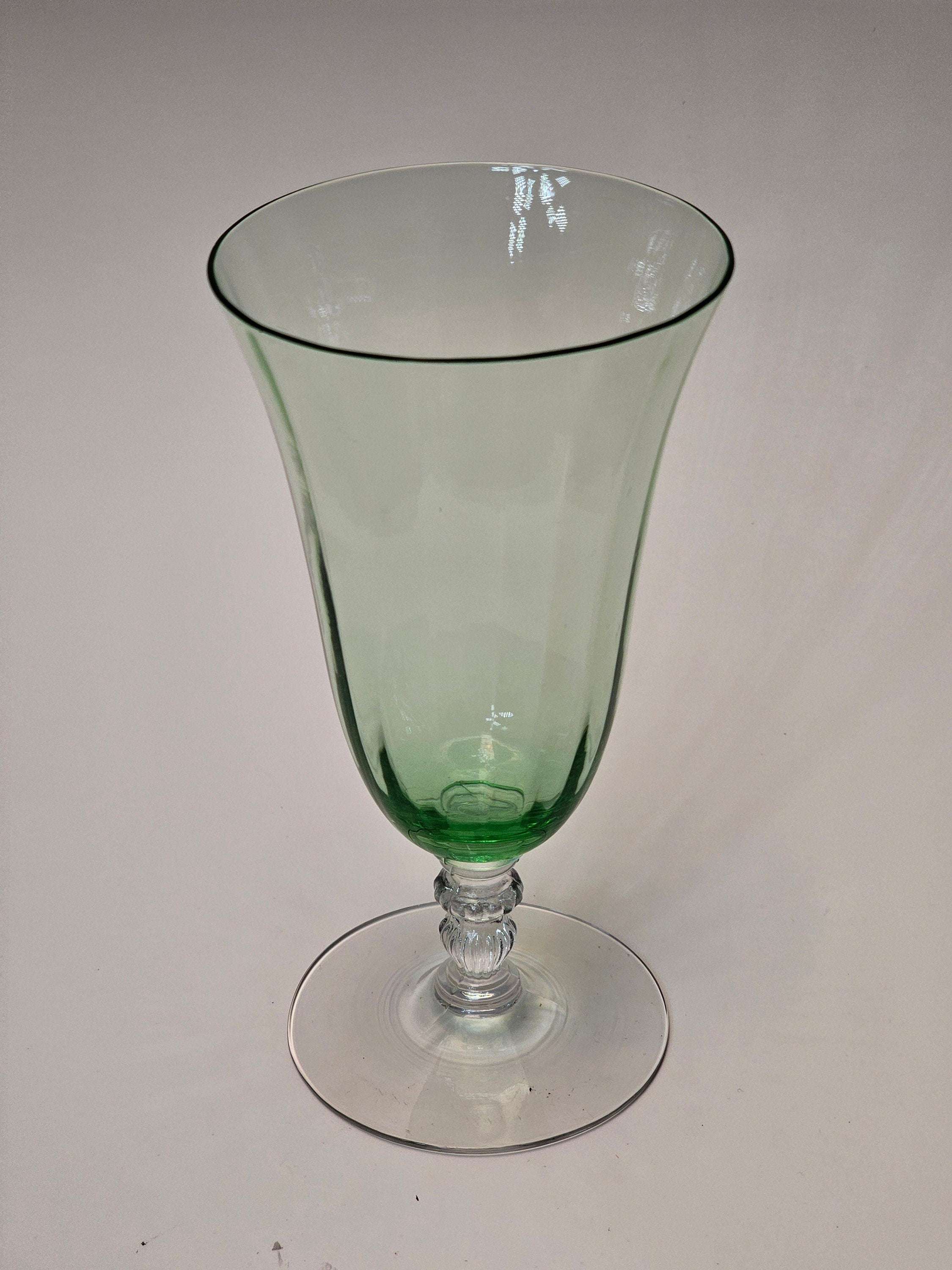 Huntington Glass X101 Green Iced Tea 6.5" H