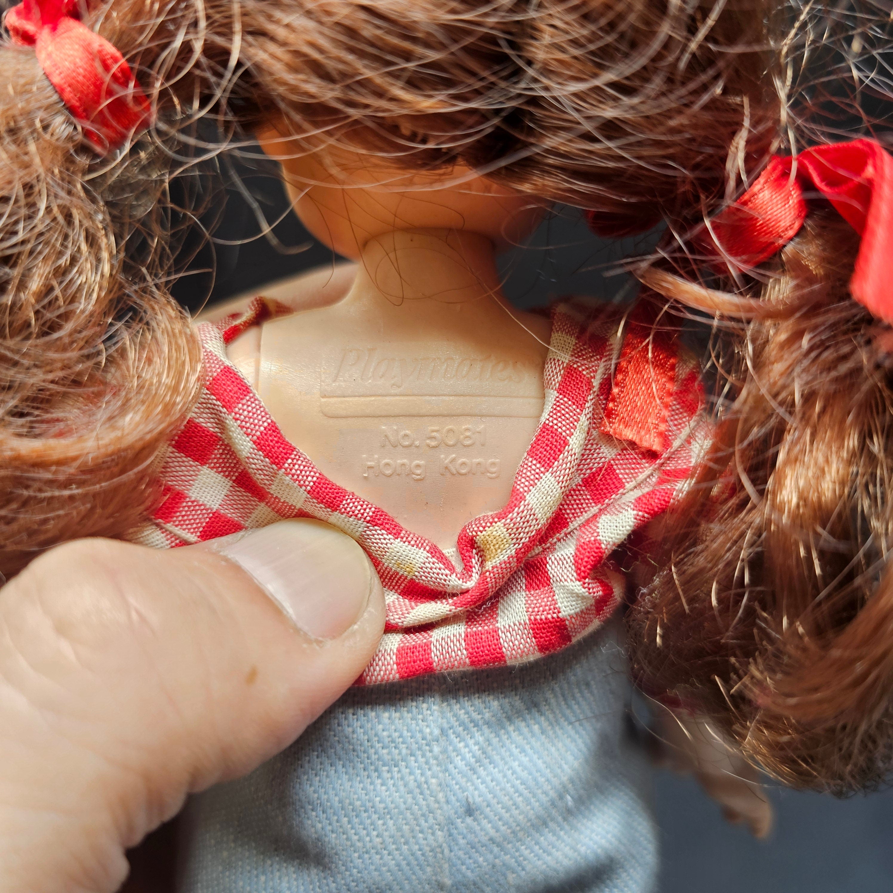 Vintage 8" Playmates Doll #5081 In Western Outfits