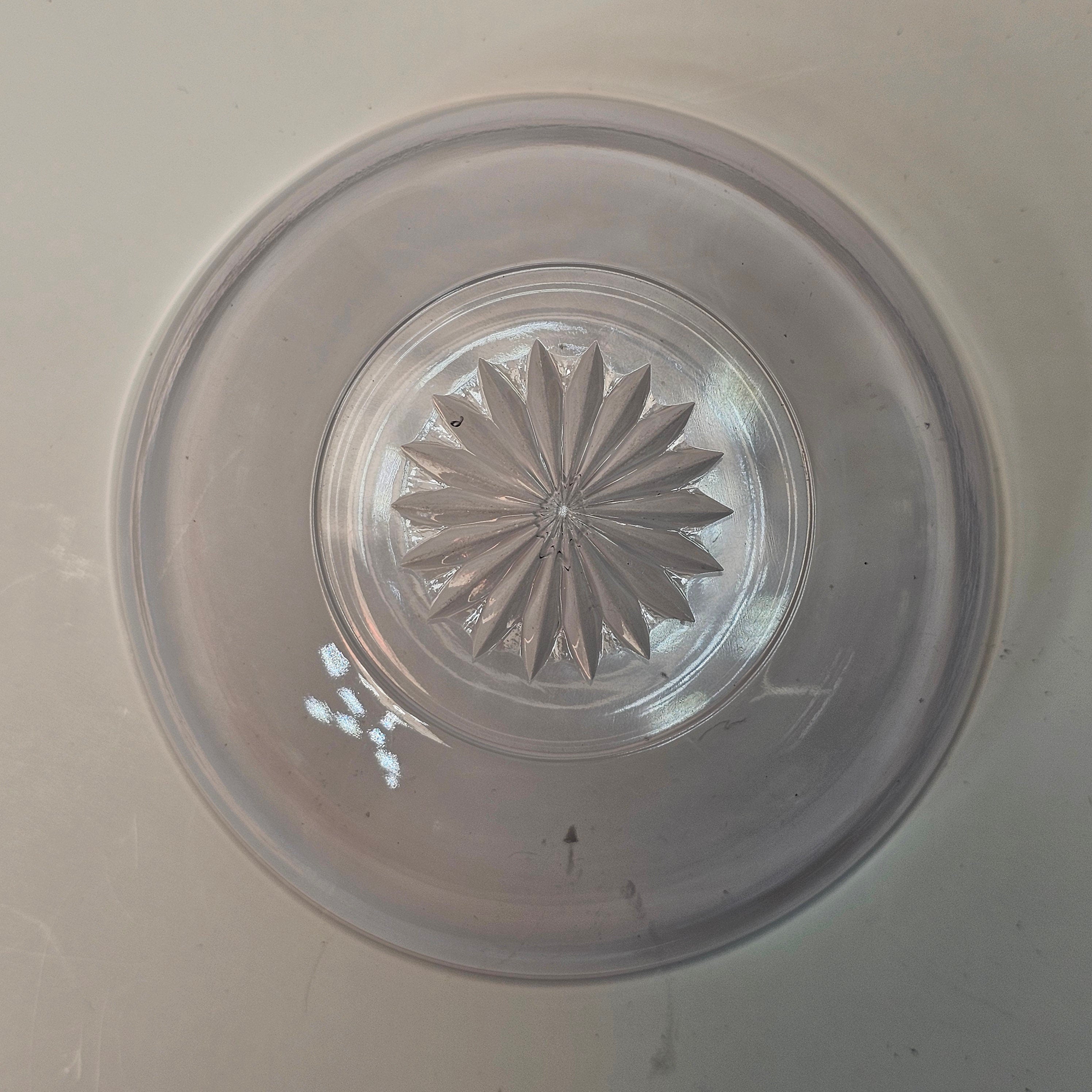 Heisey 4" Nappy Revere Clear Bon Bon