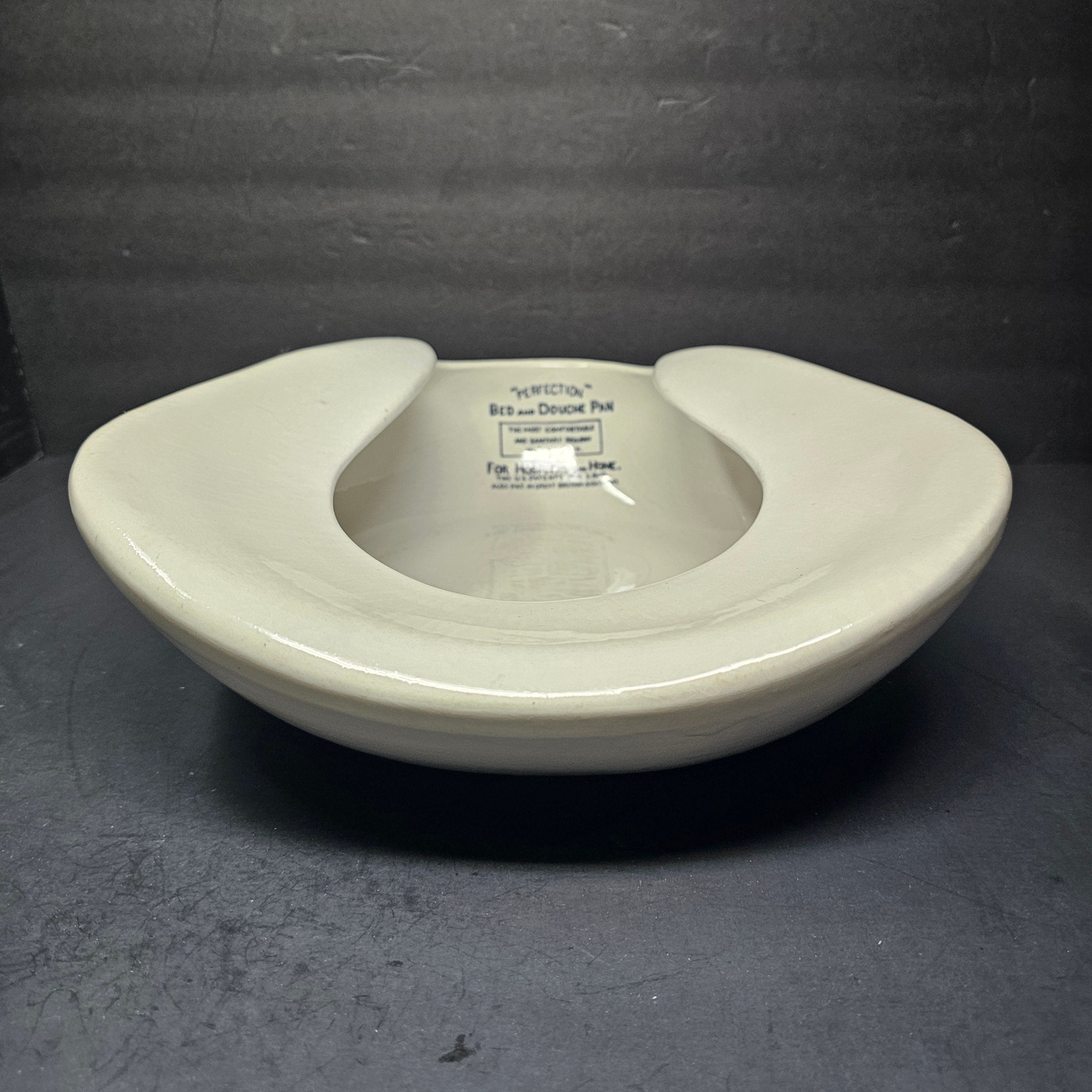 Antique Perfection Bed and Douche Pan By Grimwades Ltd