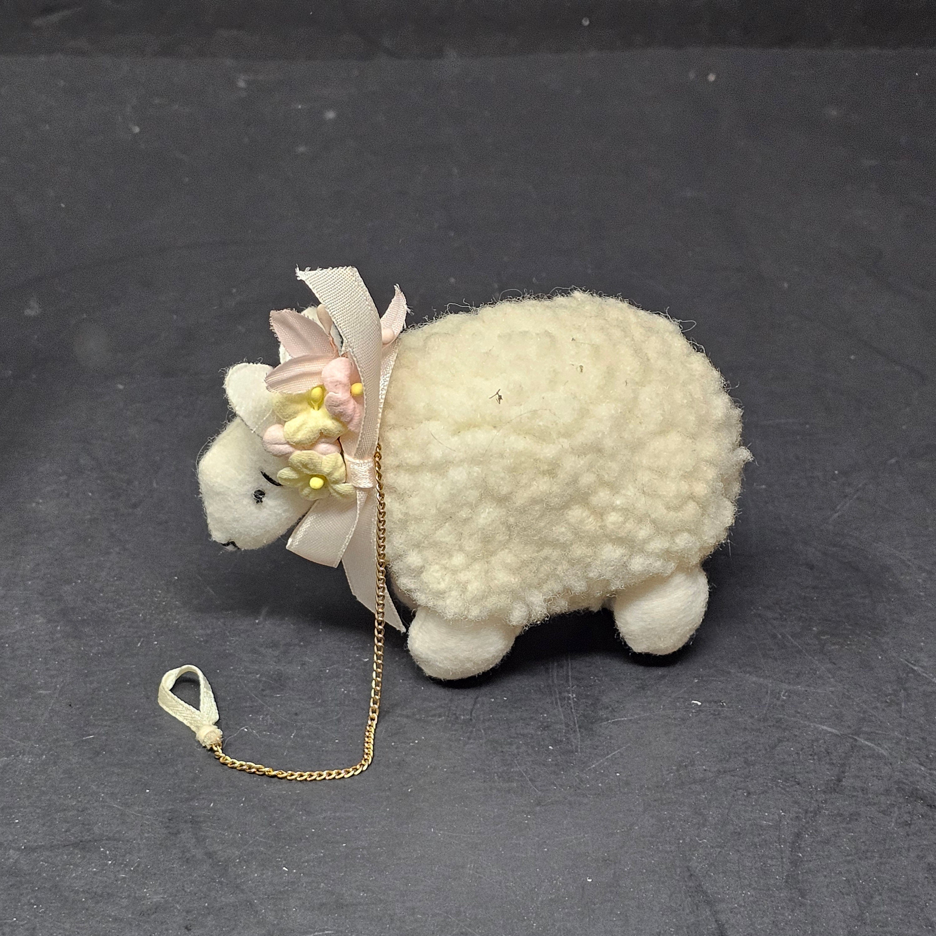 Jeannie Di Mauro 8" Porcelain Doll Mary Had a Little Lamb