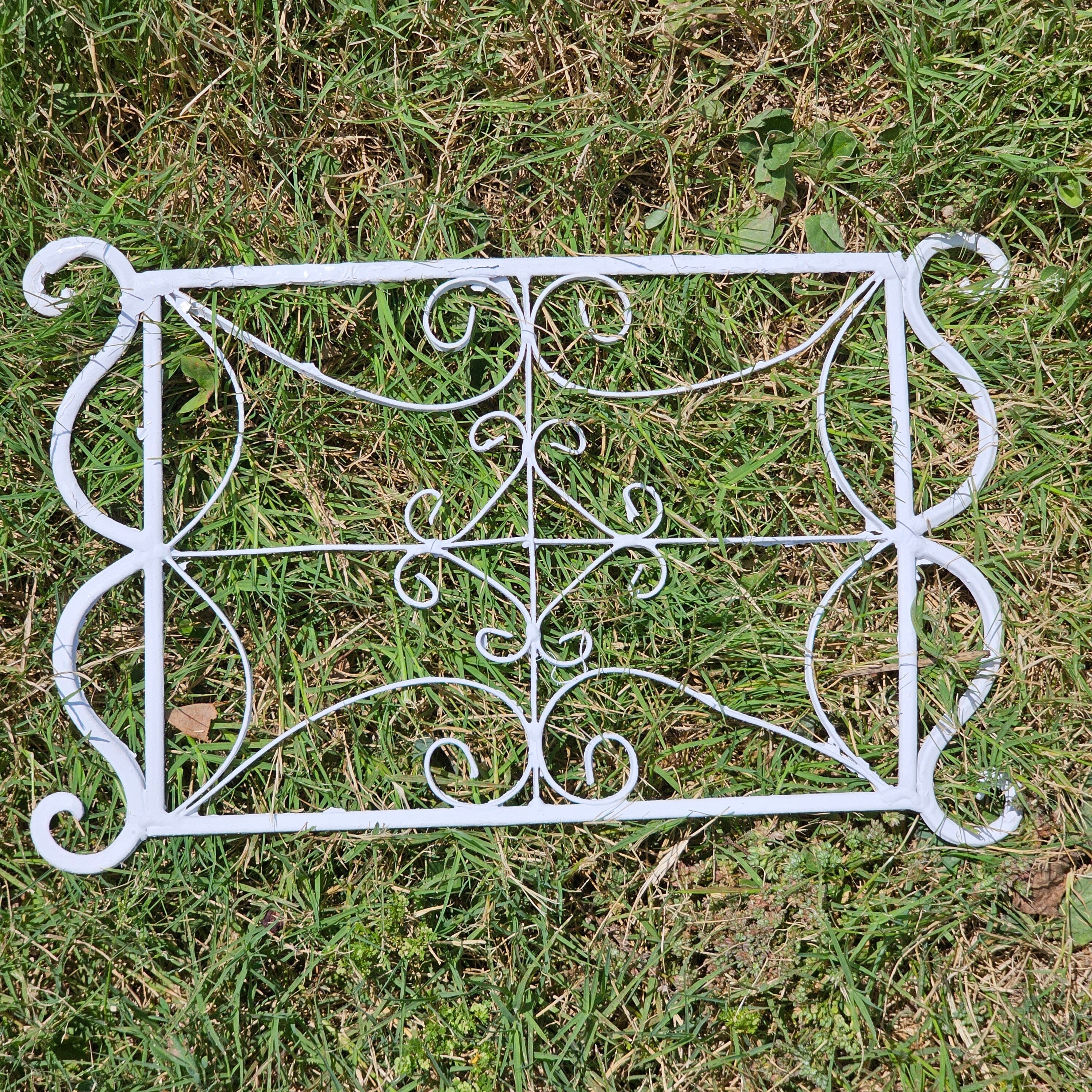 Set of 3 Hanging Garden Decor Flat White