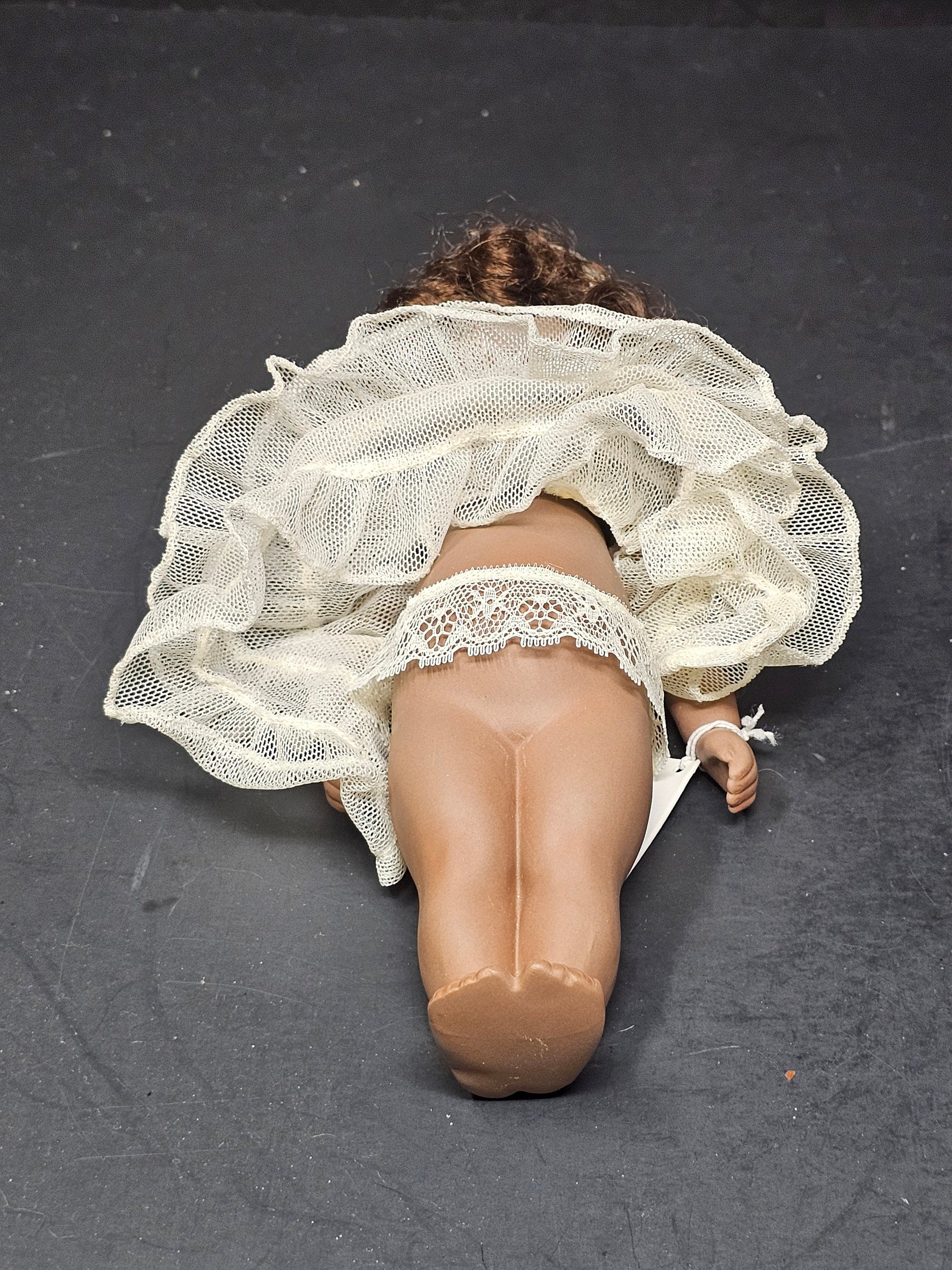 Vintage Jeannie Di Mauro Doll 8" African American Girl