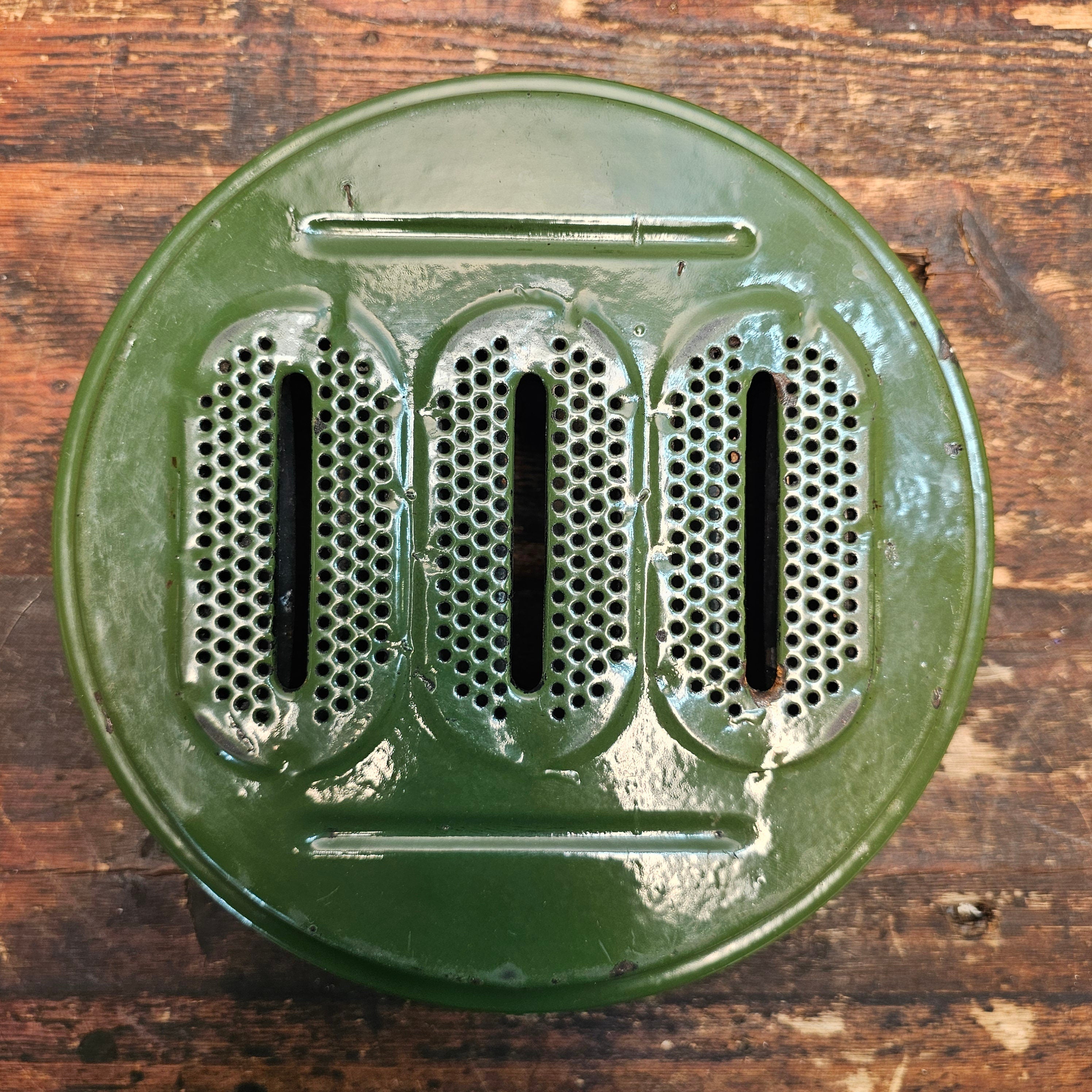 BECCON Enamelware Stove Kerosene 3-Wick Camping Cooker Green