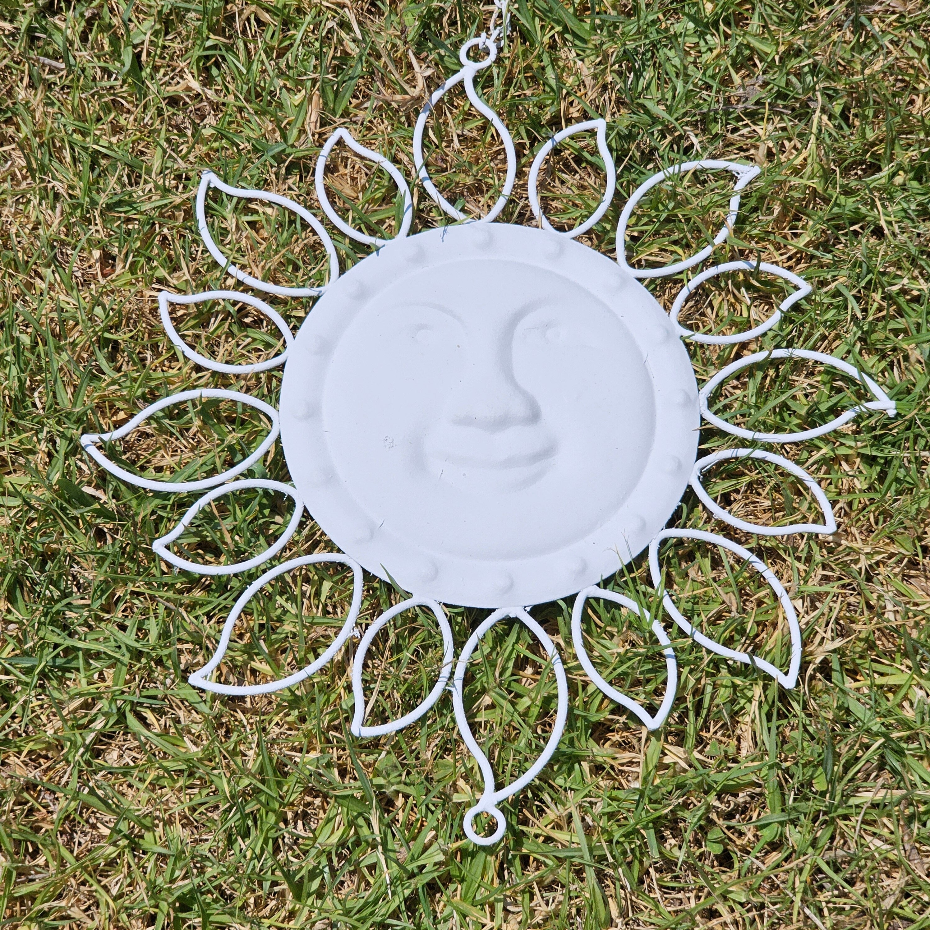 Set of 3 Hanging Garden Decor Flat White