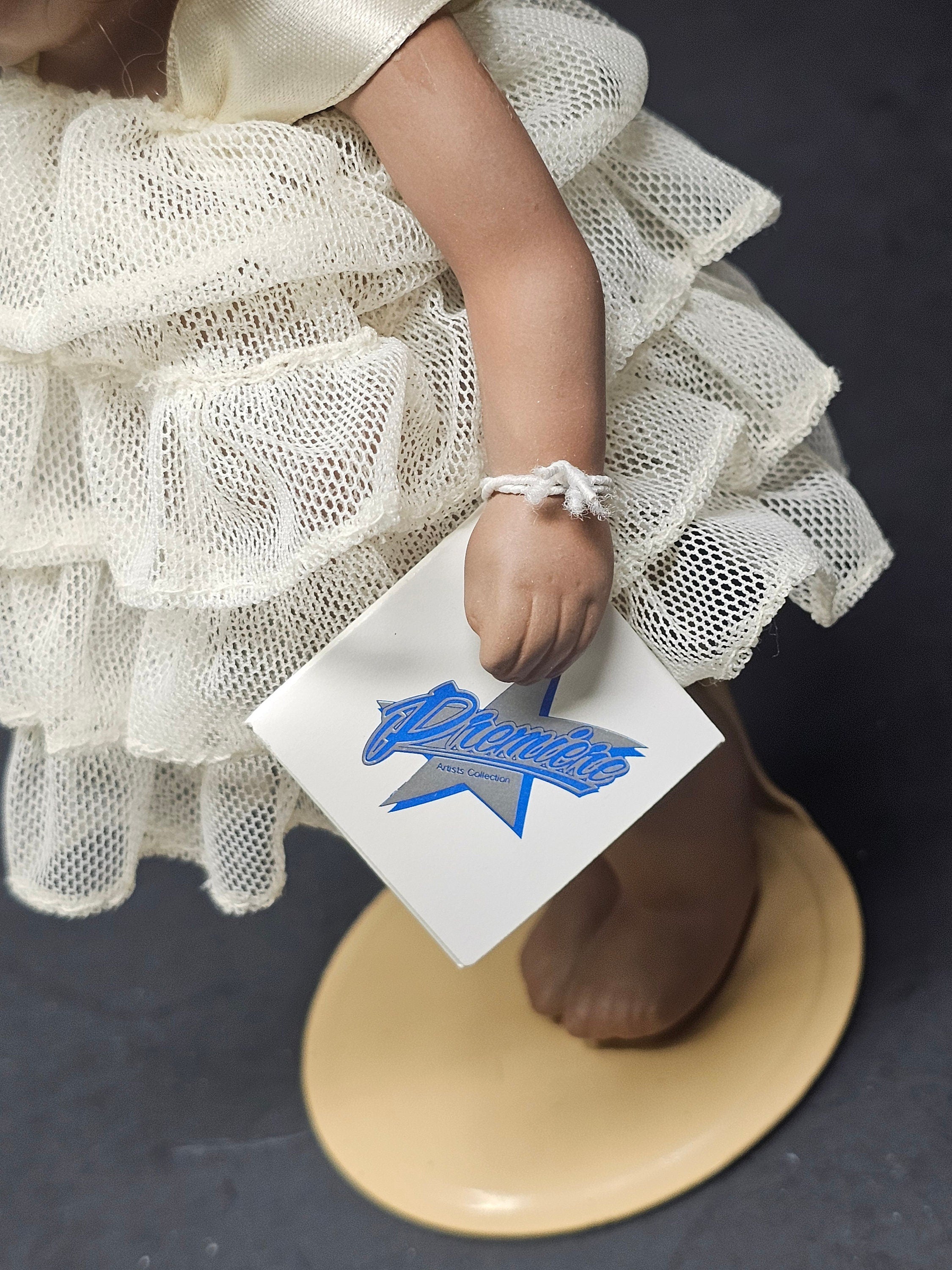 Vintage Jeannie Di Mauro Doll 8" African American Girl