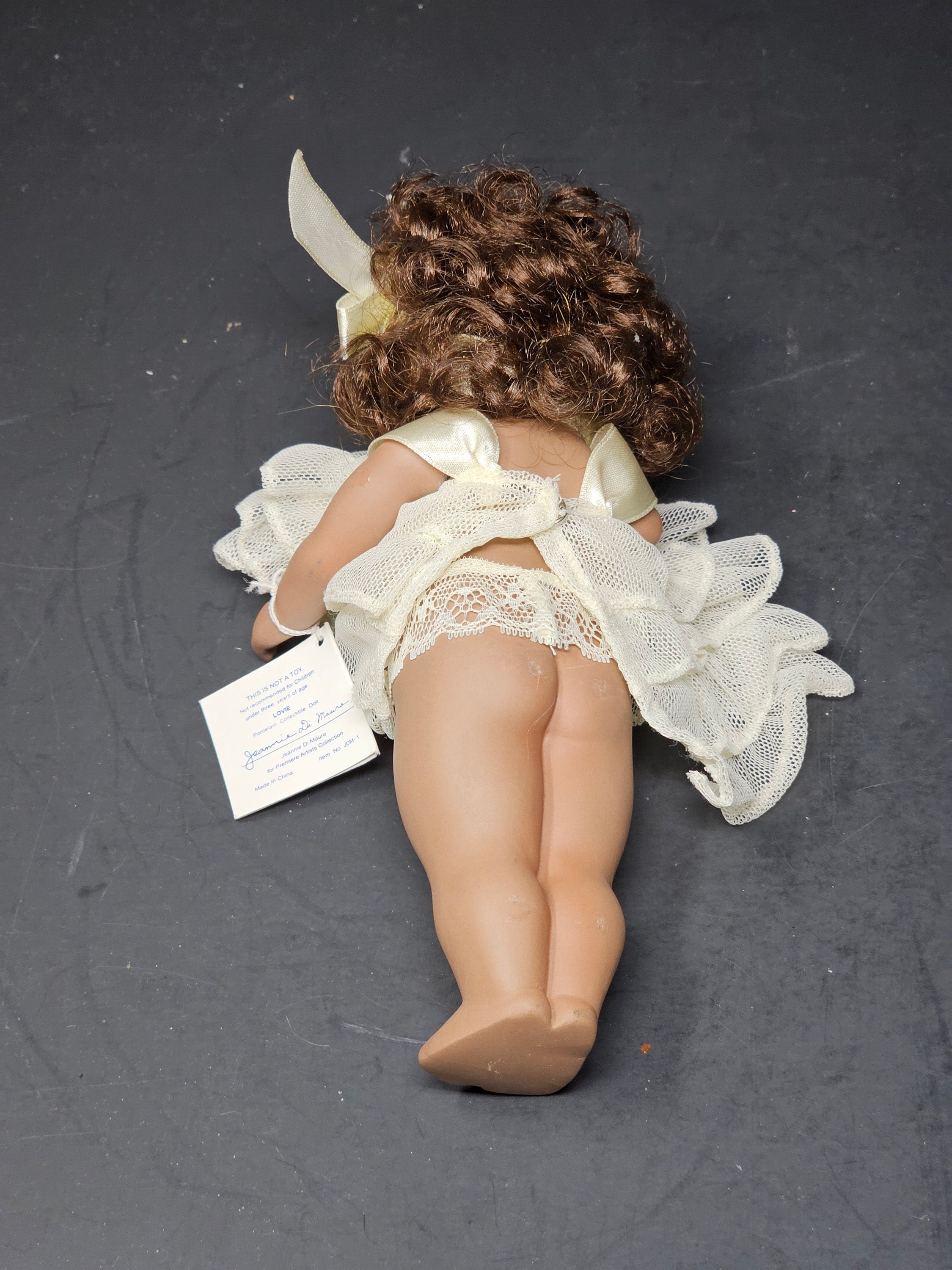 Vintage Jeannie Di Mauro Doll 8" African American Girl