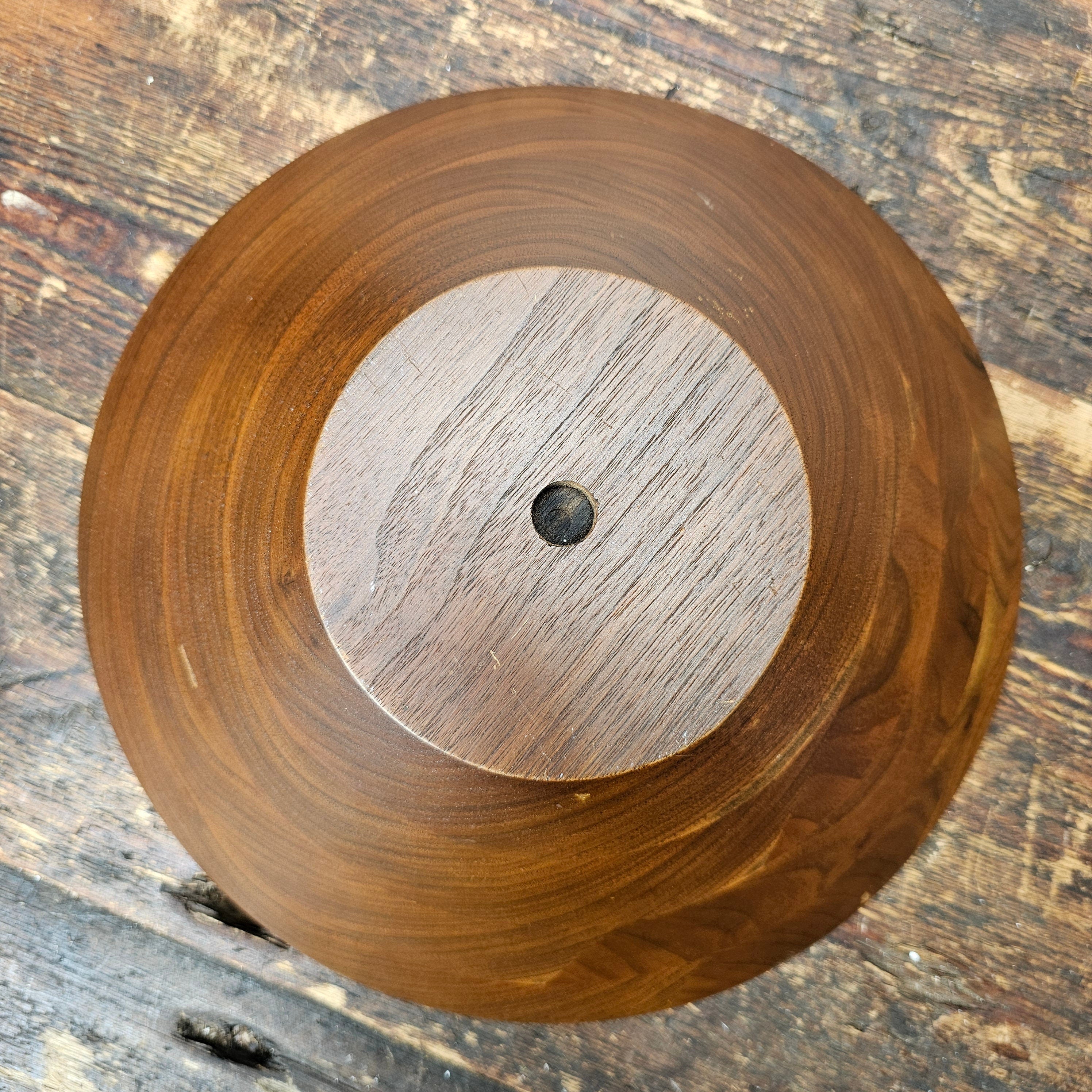 MCM Style Teak Salad Bowl Set 9 Pieces