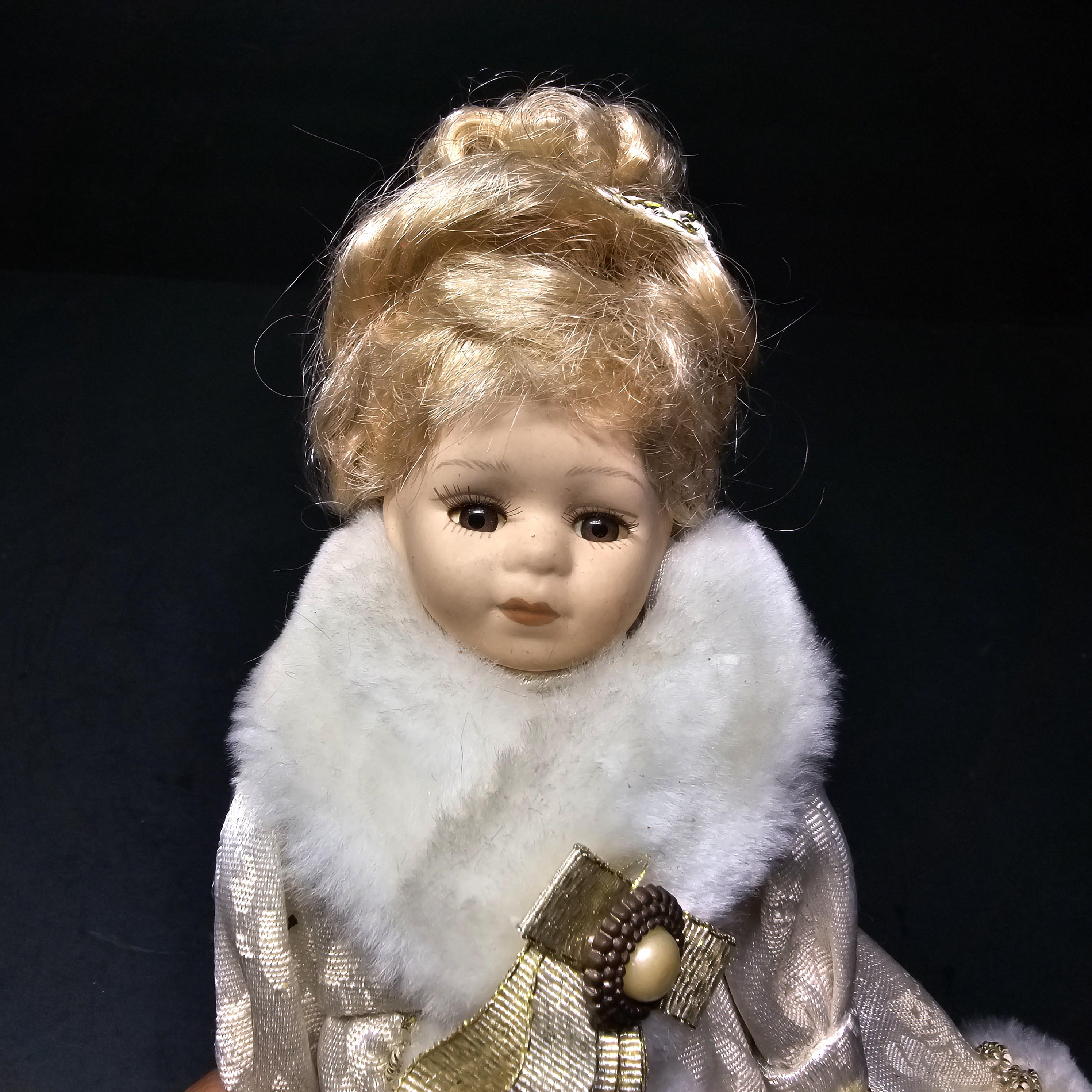 Barbara Lee Porcelain Doll 8"