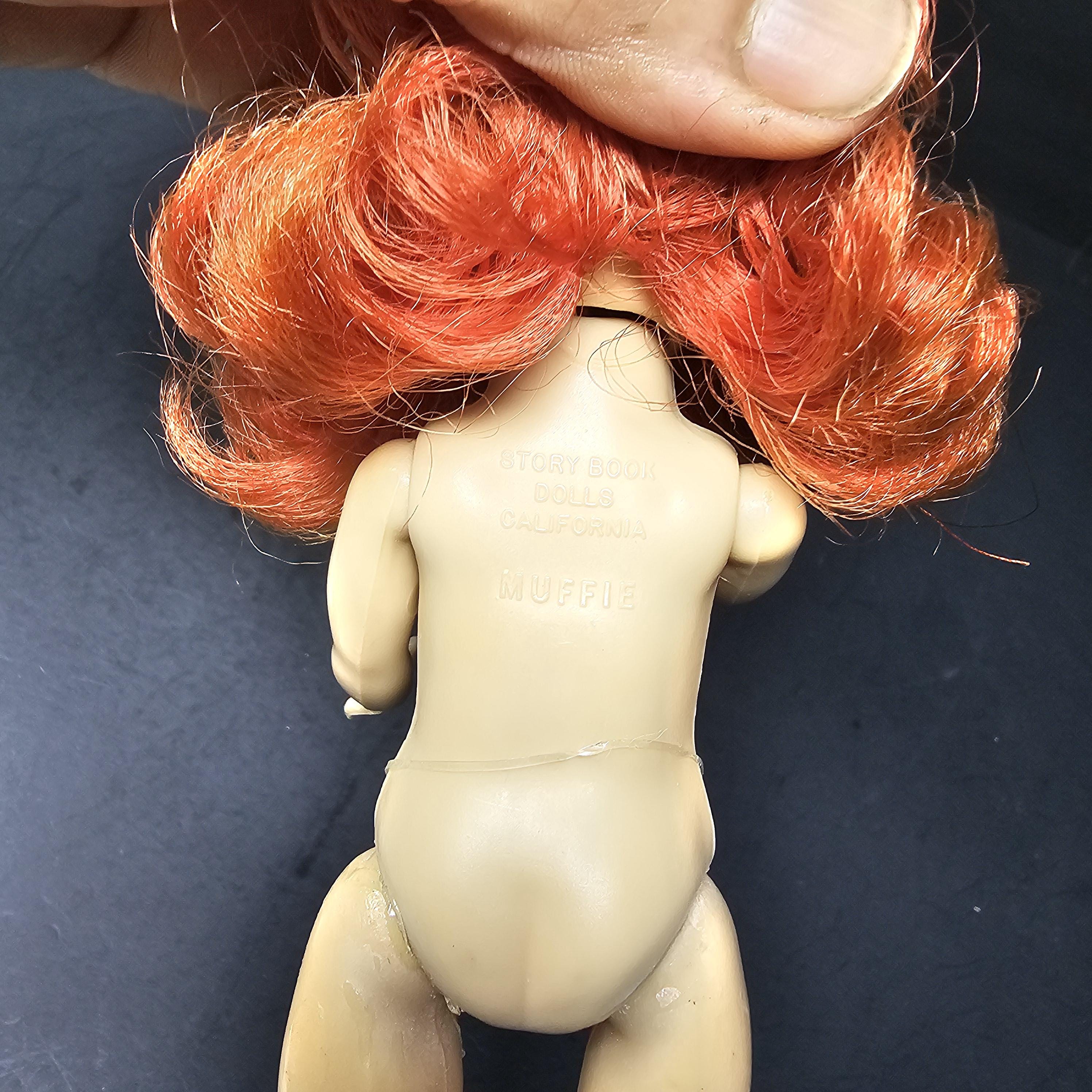 Nancy Ann Storybook MUFFIE 8" Doll SLW 1950's