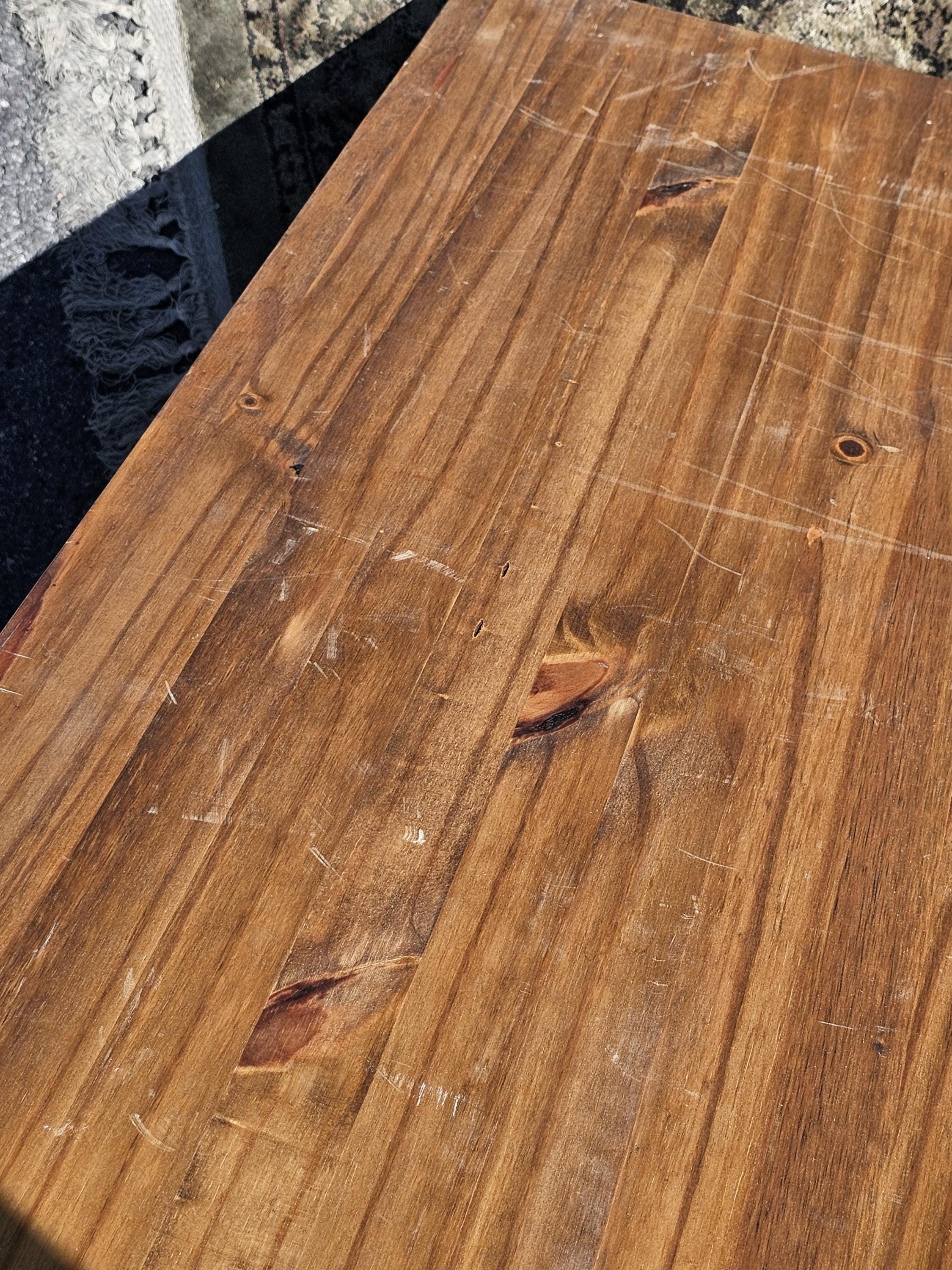 Vintage Rustic Wood Panel Board For Your Project 23"W x 46"H x 5/8"D (A)