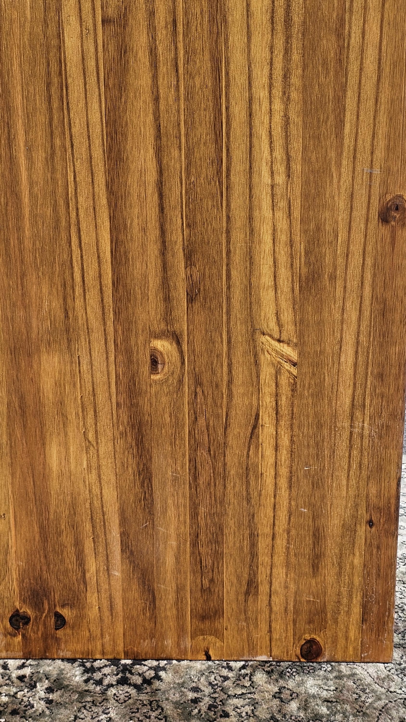 Vintage Rustic Wood Panel Board For Your Project 23"W x 46"H x 5/8"D (B)