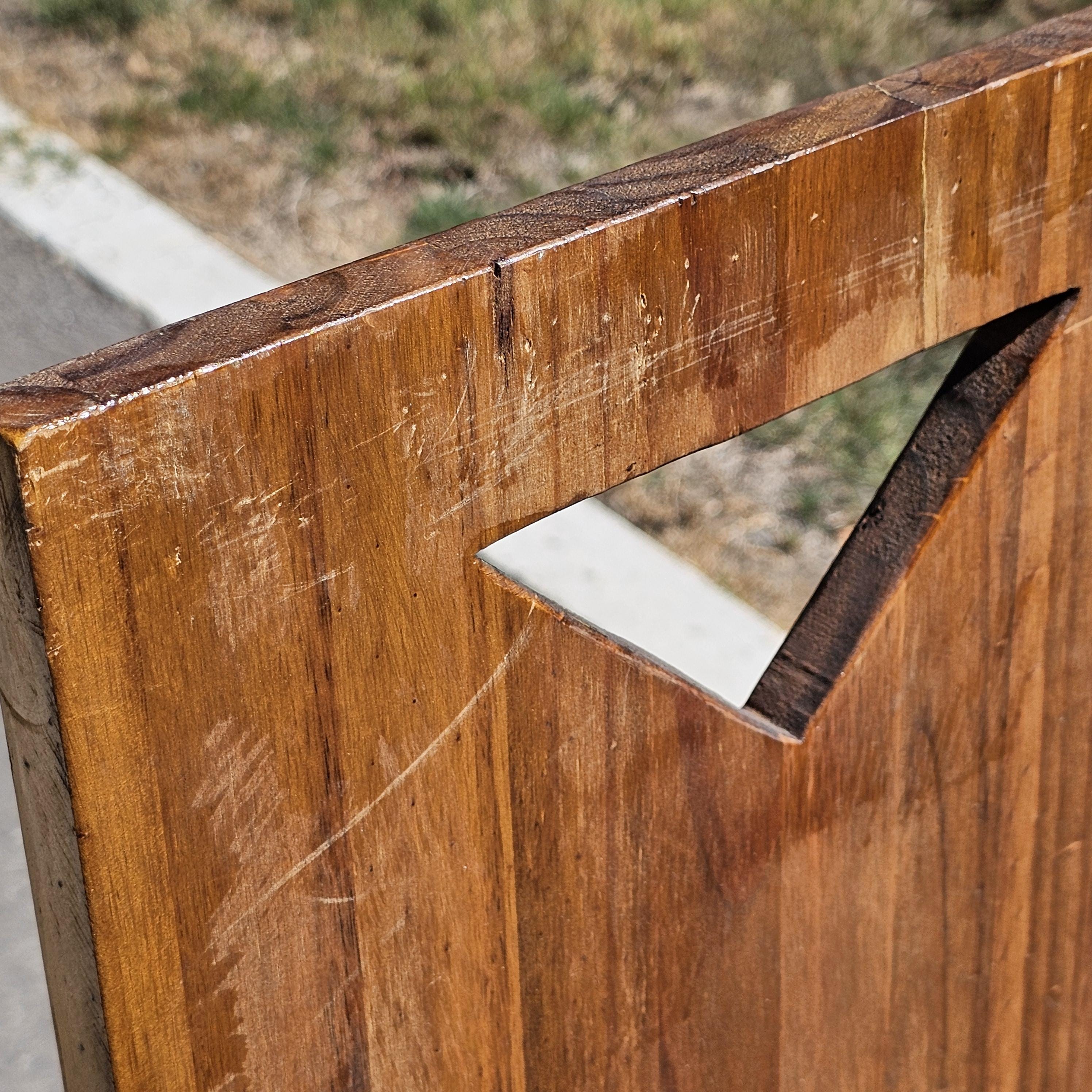 Vintage Rustic Wood Panel Board For Your Project 23"W x 46"H x 5/8"D (D)