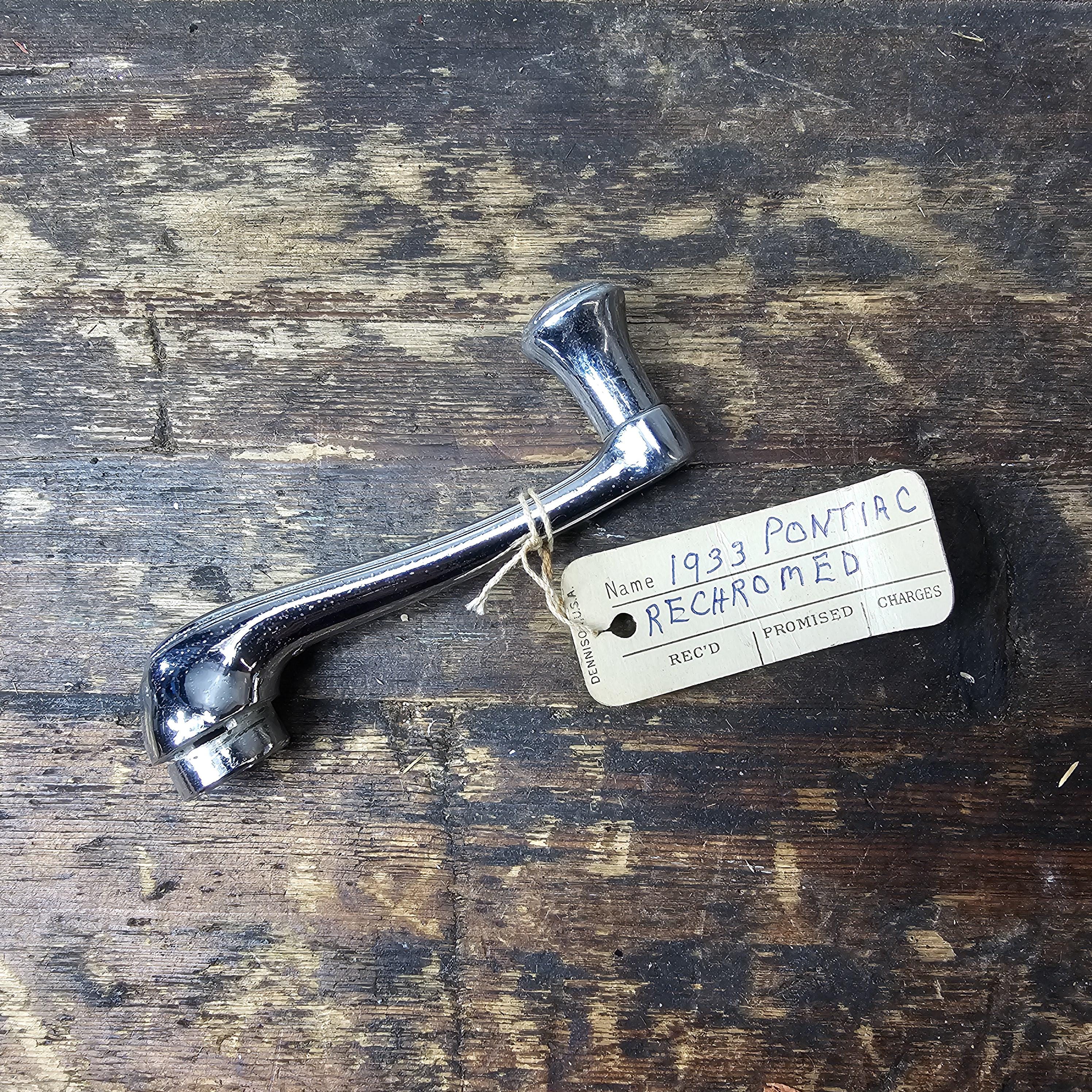 1933 Pontiac Window Crank Handle Antique