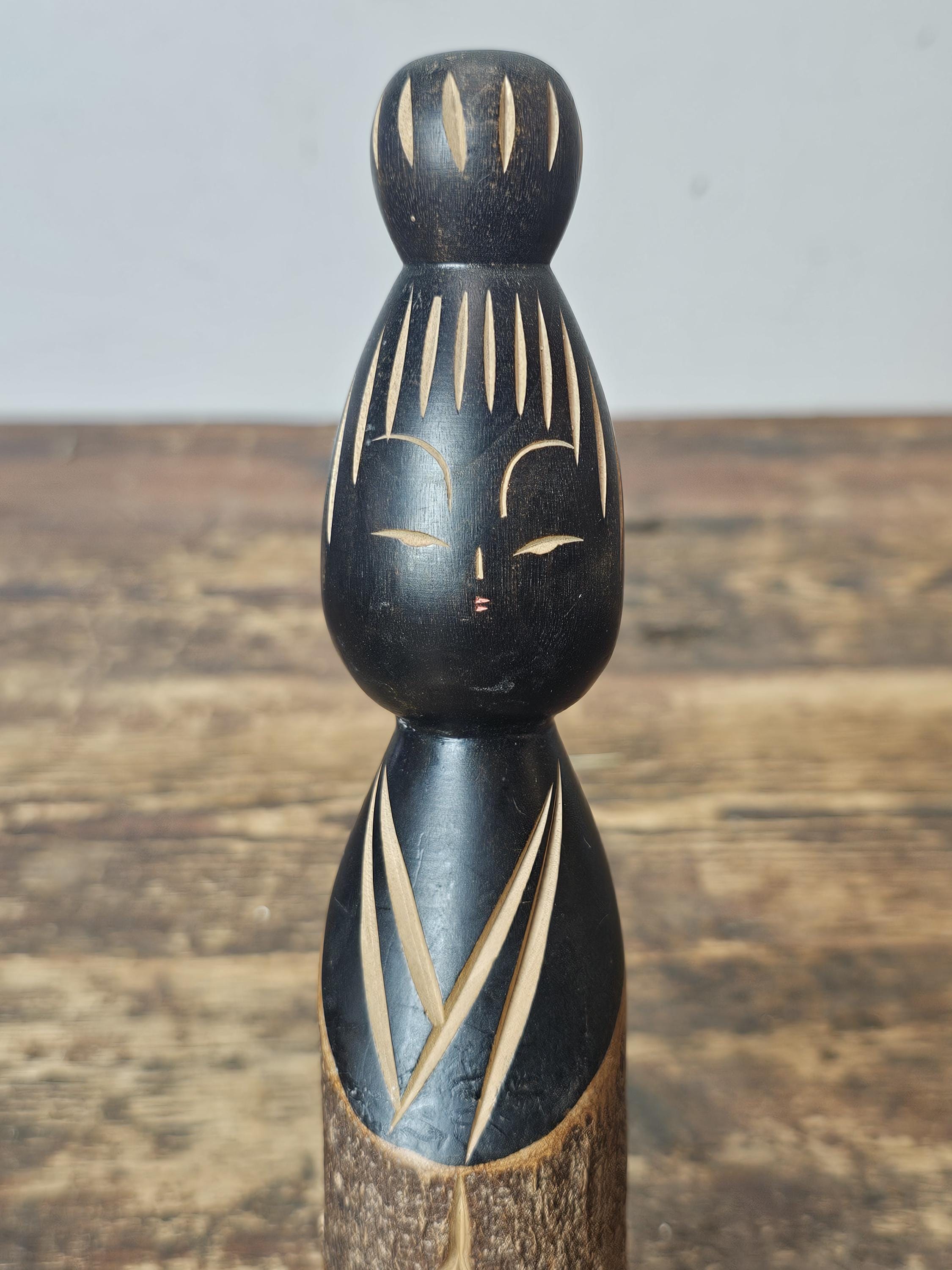 Japanese Sosaku Creative Kokeshi Doll