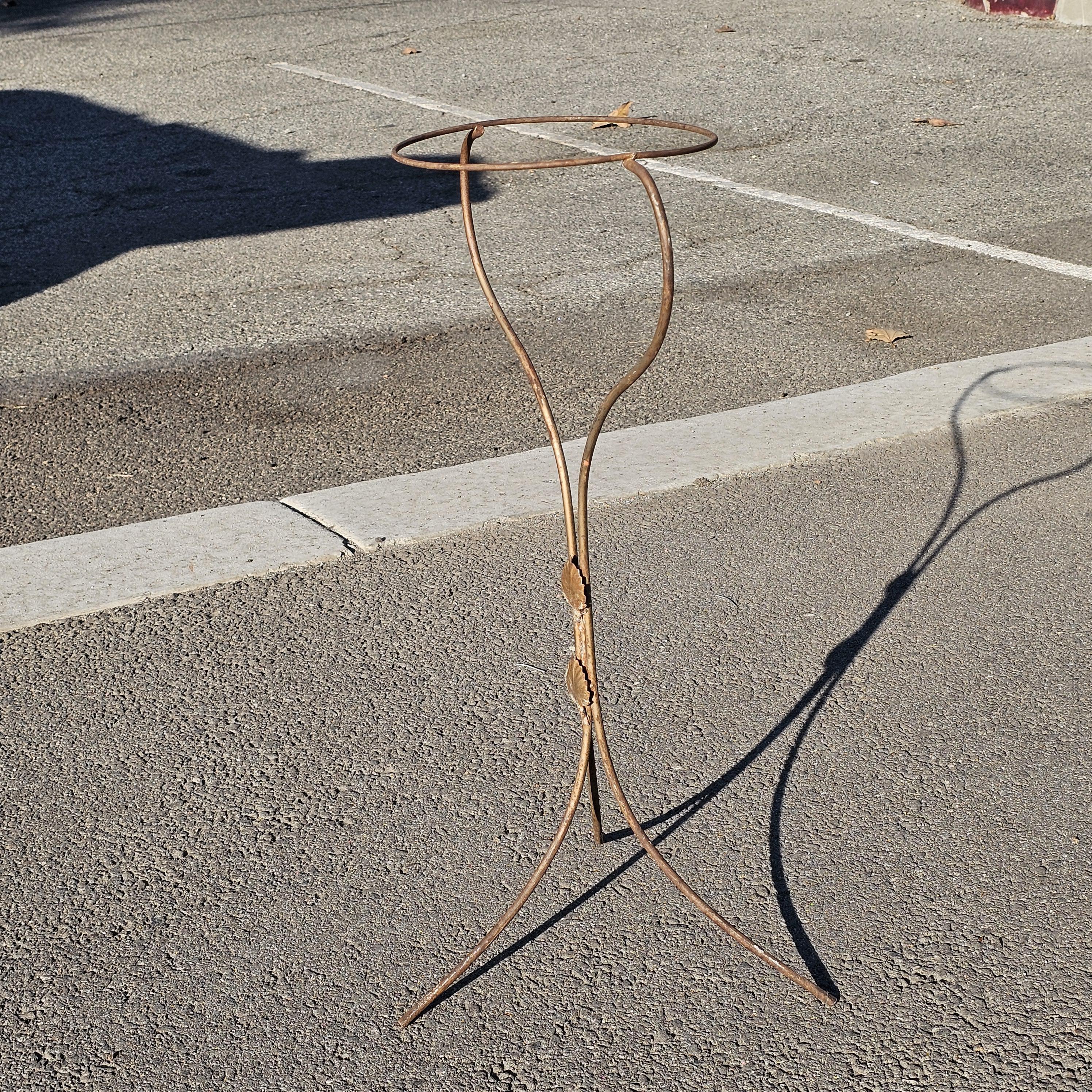 Vintage Metal Wire Plant Stand 29"H