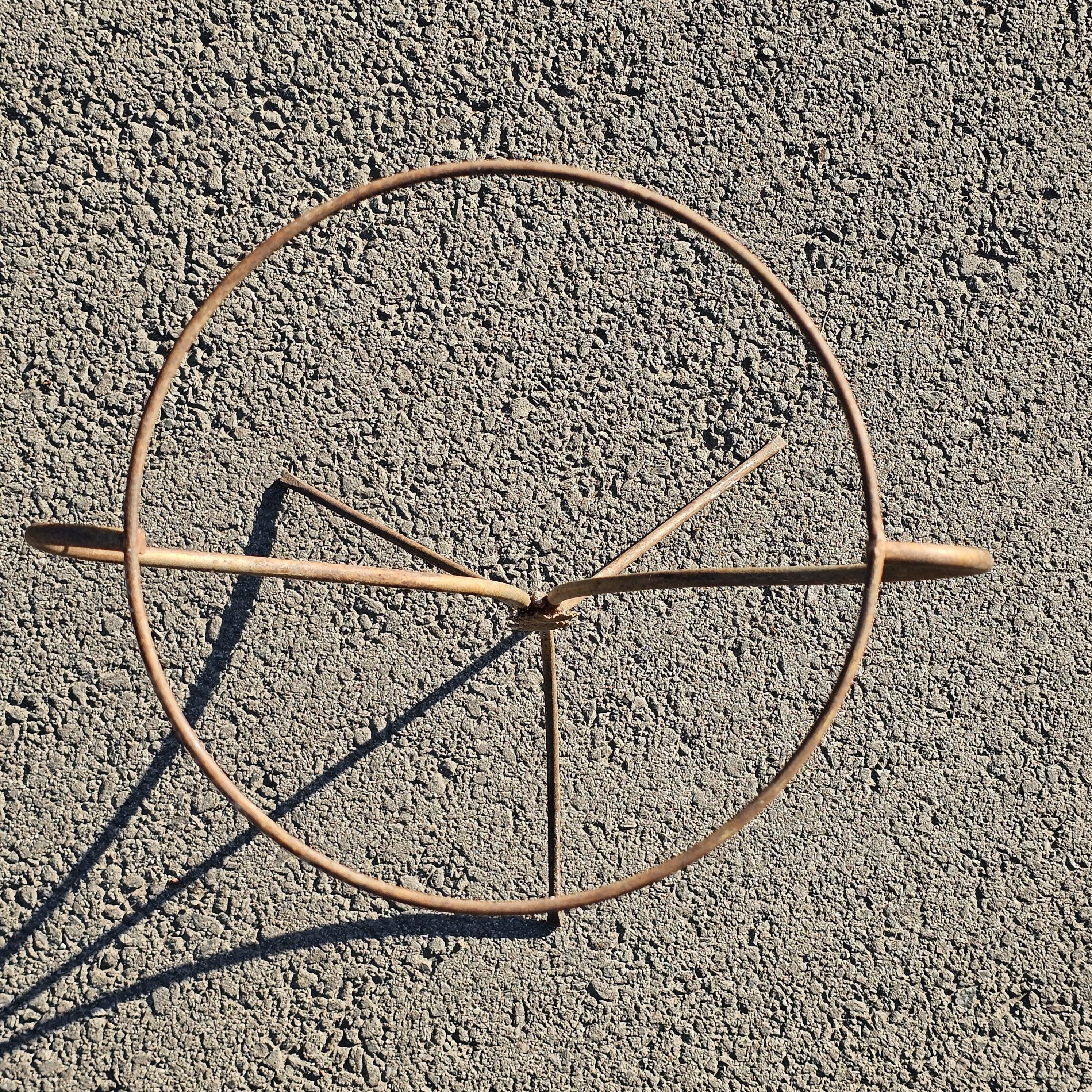 Vintage Metal Wire Plant Stand 29"H