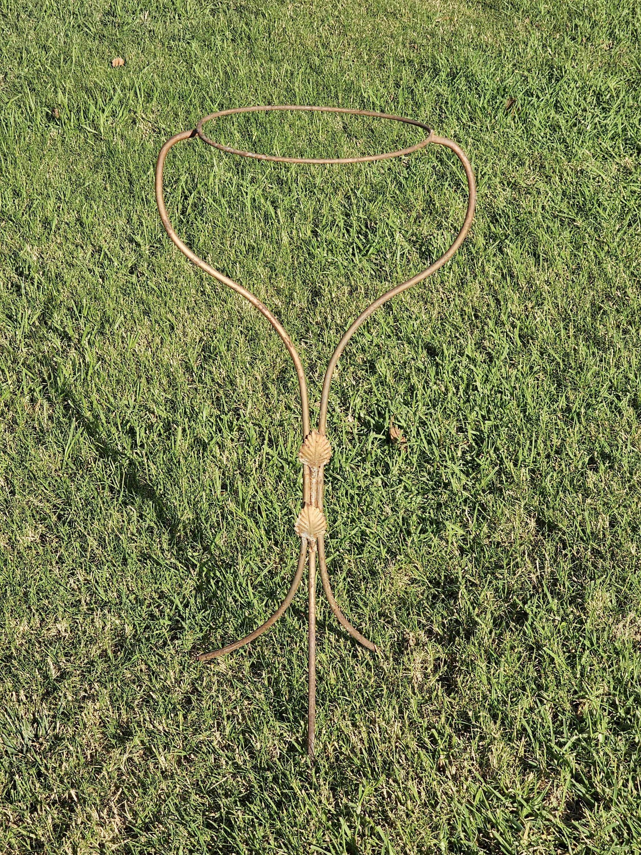 Vintage Metal Wire Plant Stand 29"H