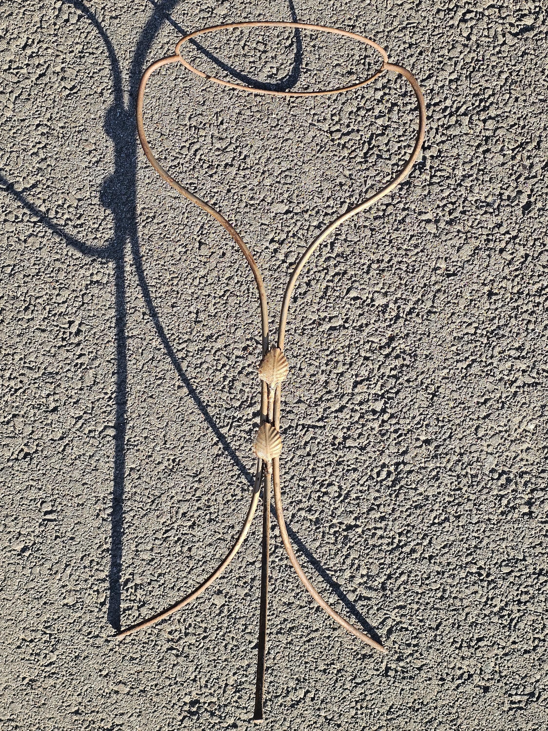 Vintage Metal Wire Plant Stand 29"H