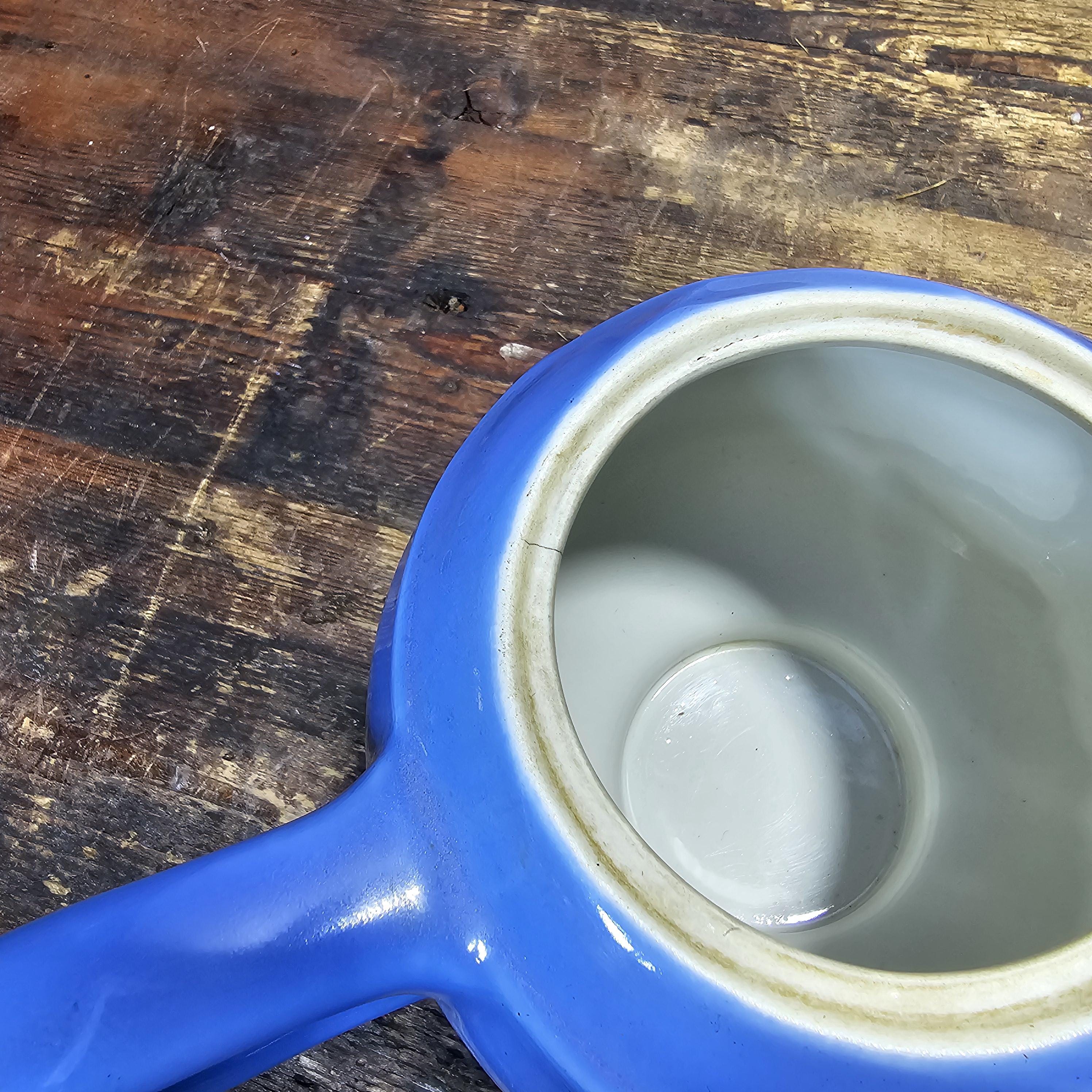 Vintage Hall China Blue Teapot