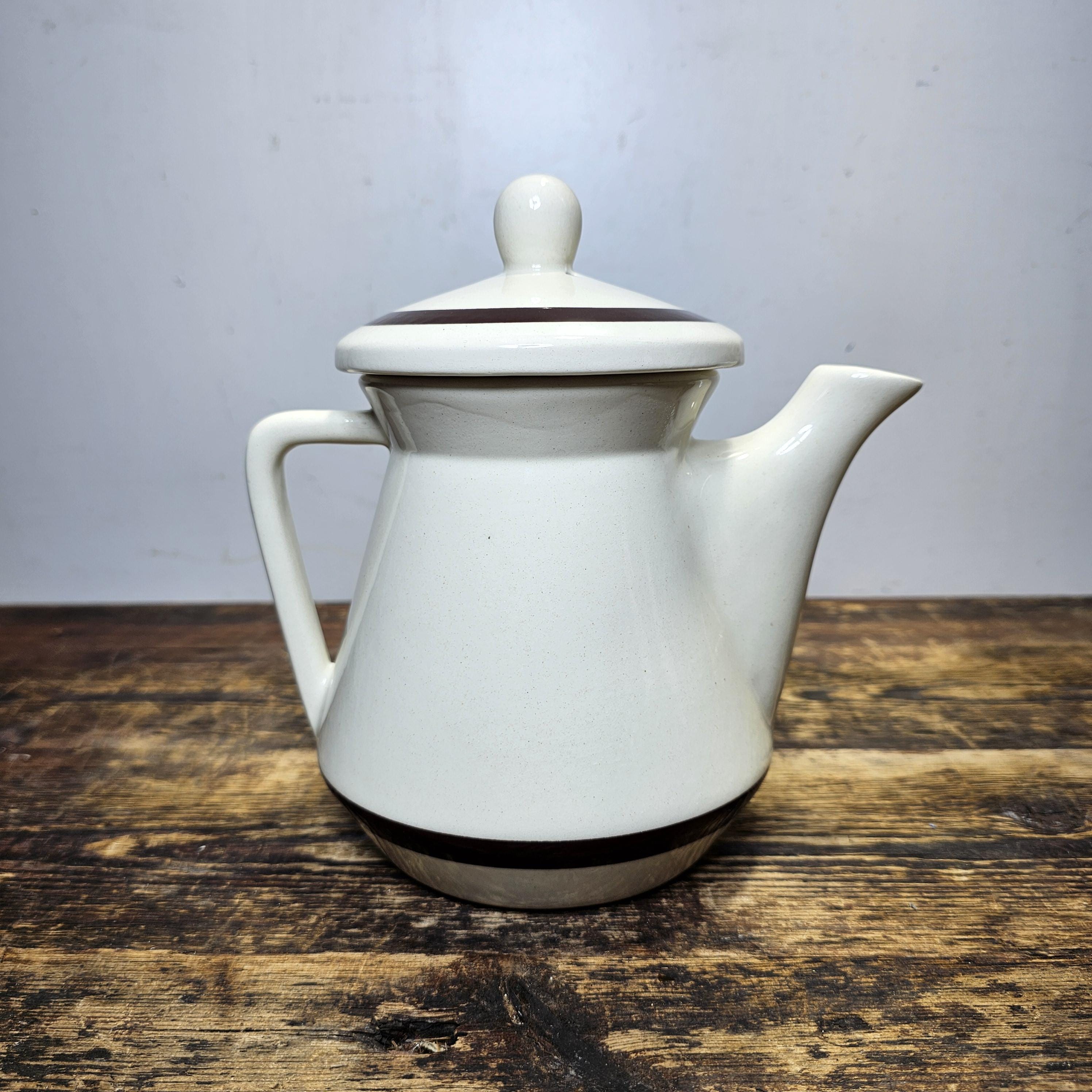 Vintage Tea Coffee Pot & Lid Made In USA