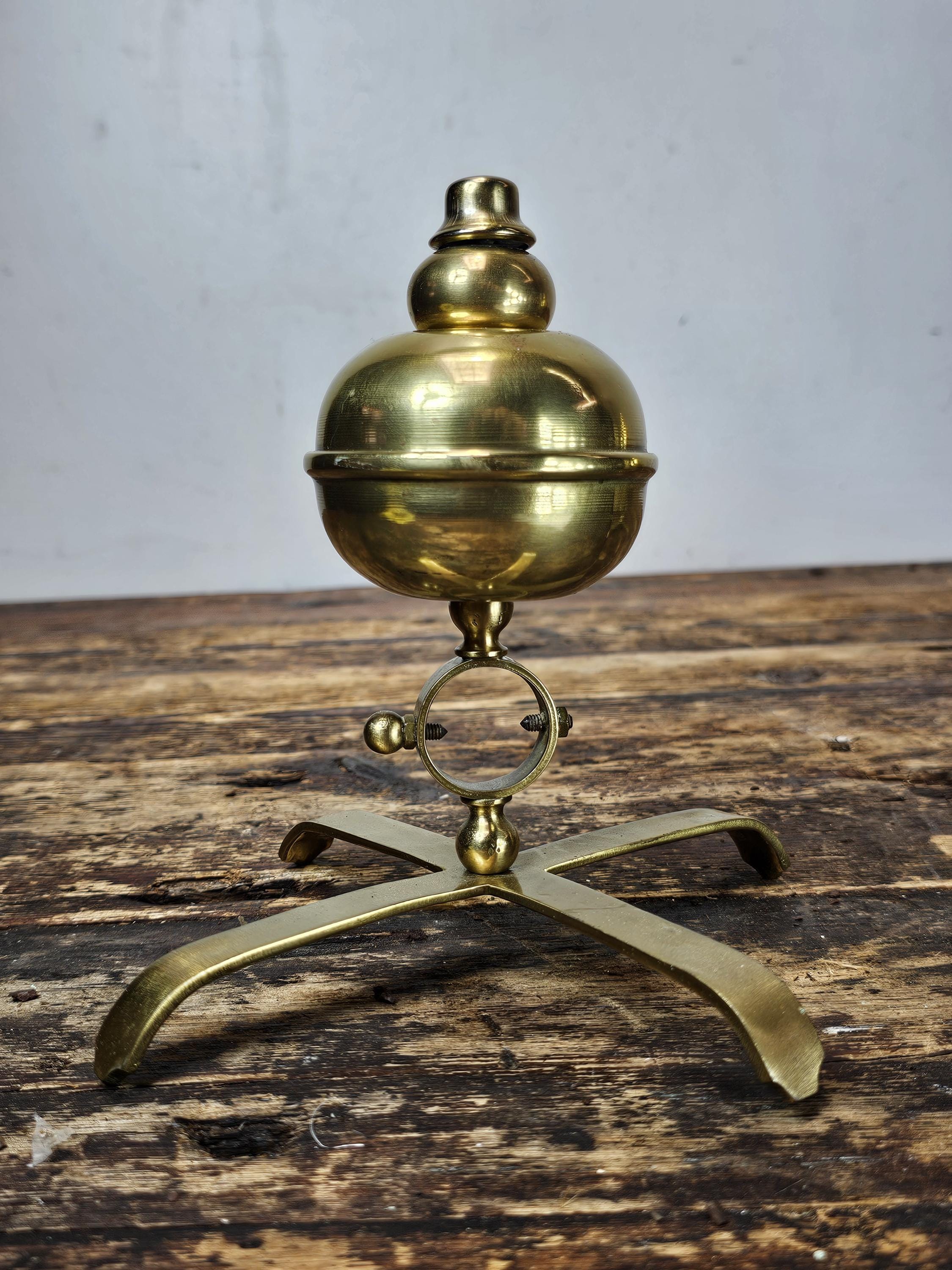 Set of 2 Brass Ornaments Vintage